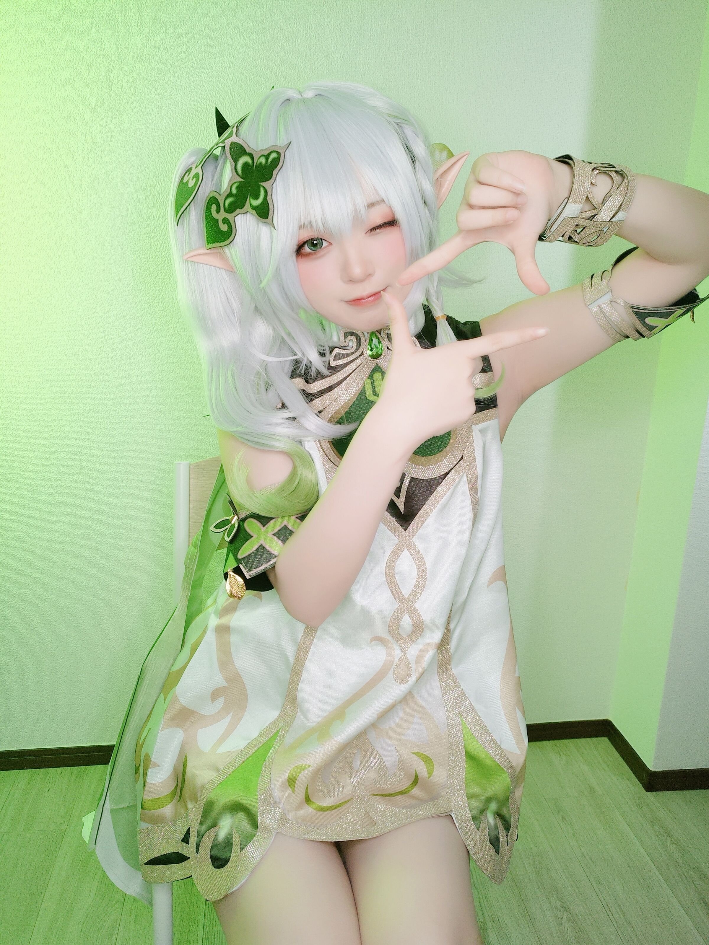 ユキ亭] ナヒーダ コスプレ自撮り