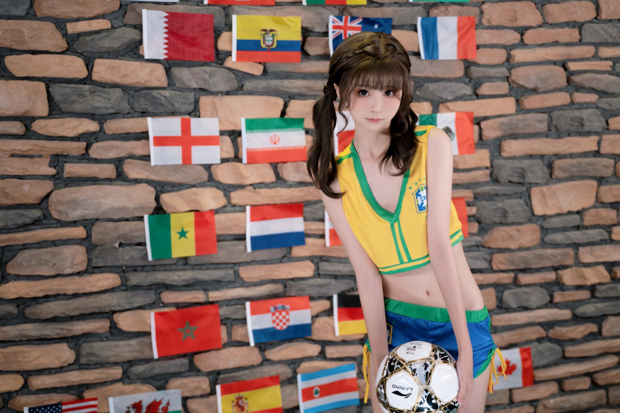 Nekokoyoshi Miao Xiaoji NO.063 Football Babe