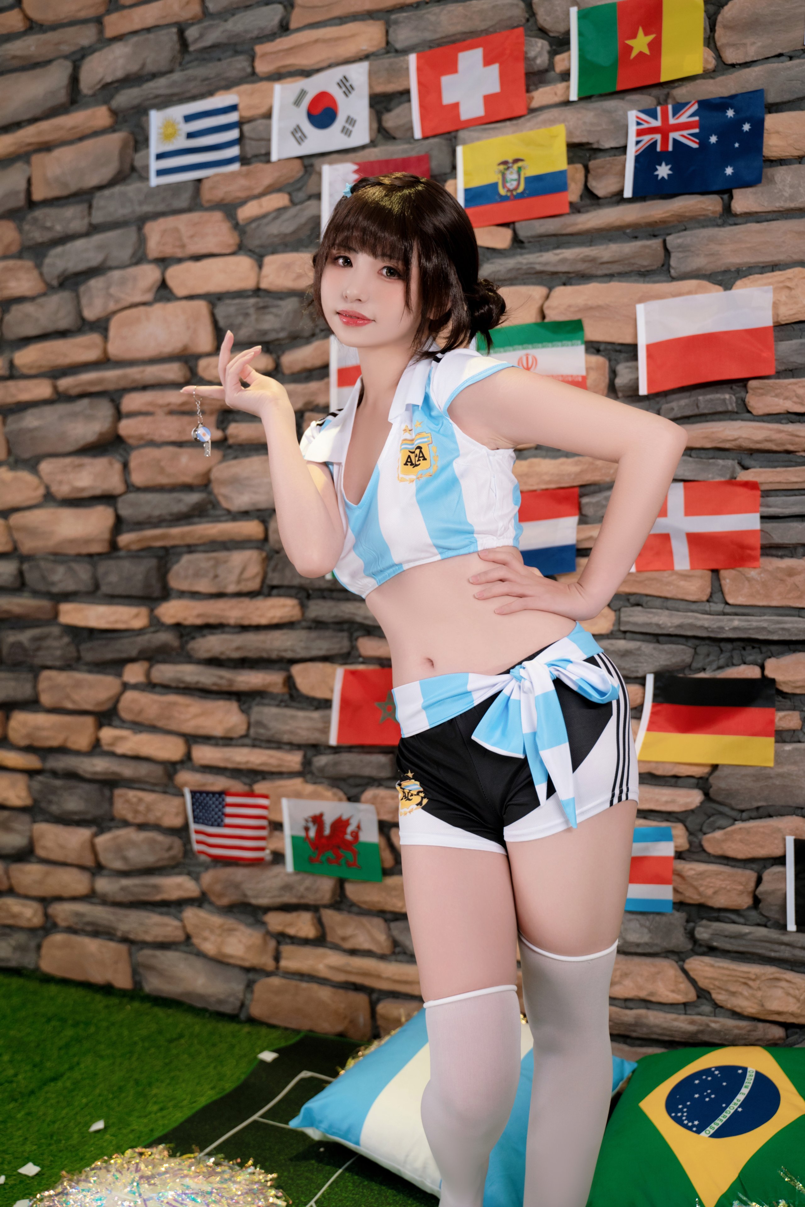 Nekokoyoshi Miao Xiaoji NO.063 Football Babe