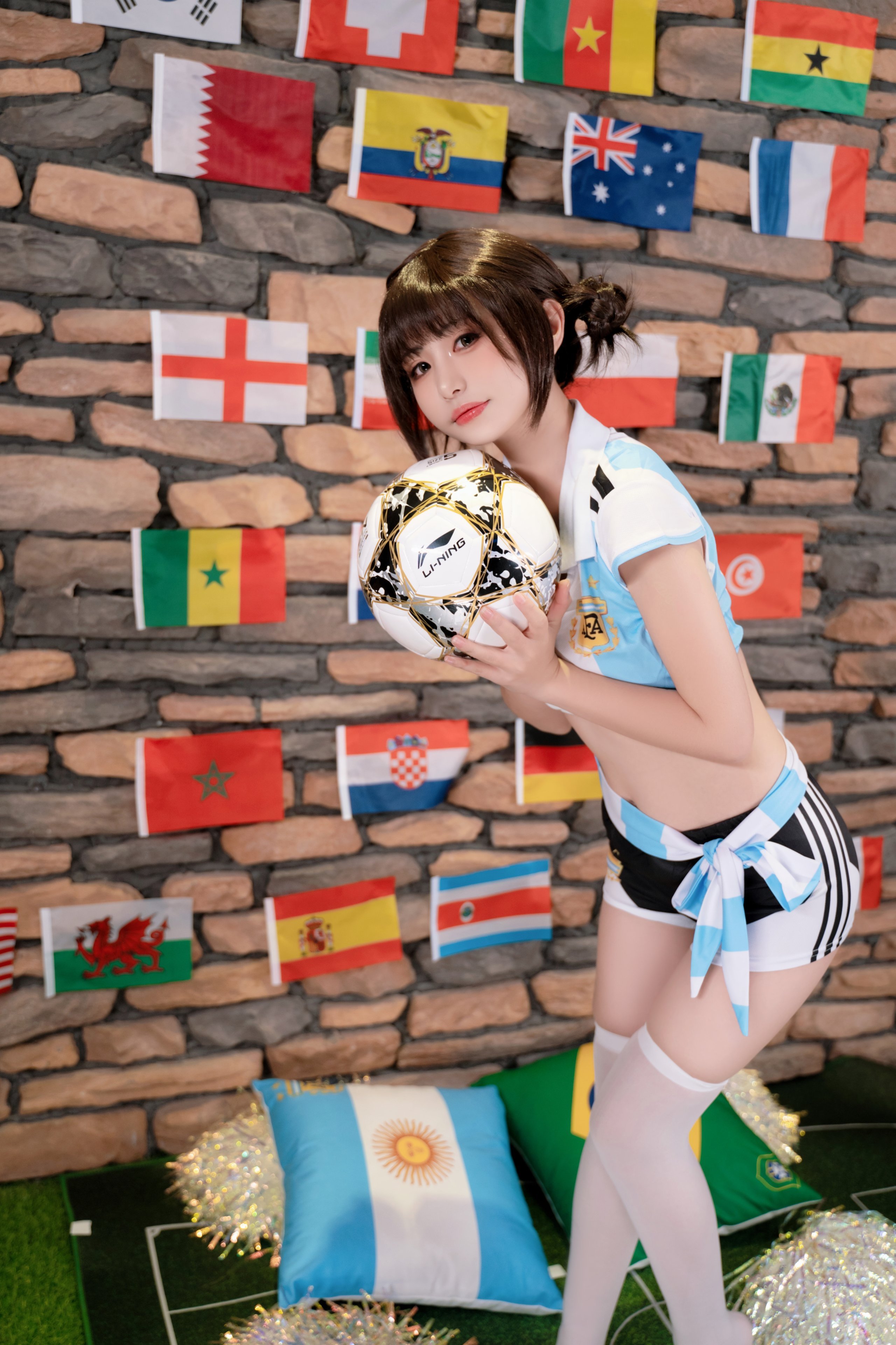 Nekokoyoshi Miao Xiaoji NO.063 Football Babe