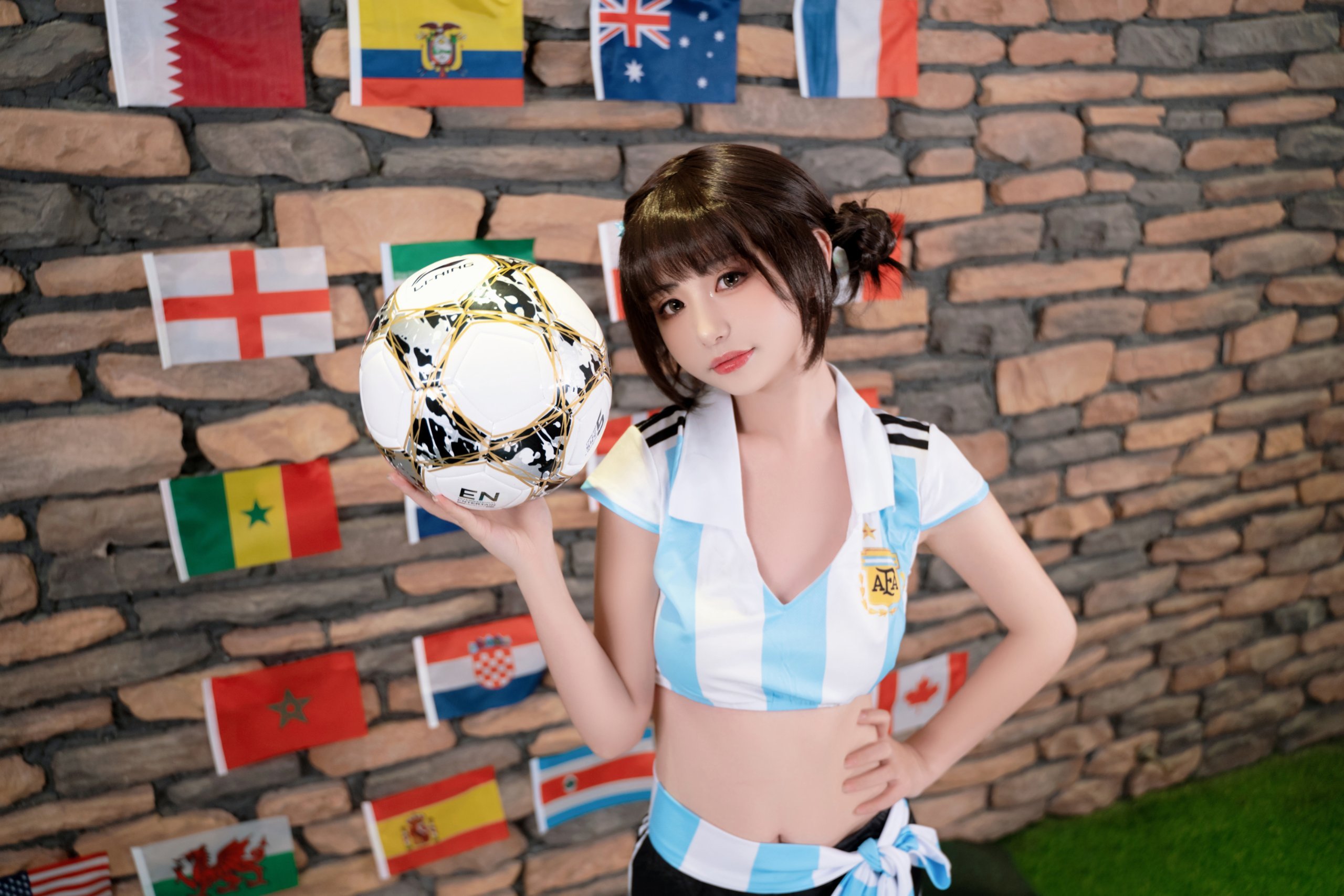 Nekokoyoshi Miao Xiaoji NO.063 Football Babe