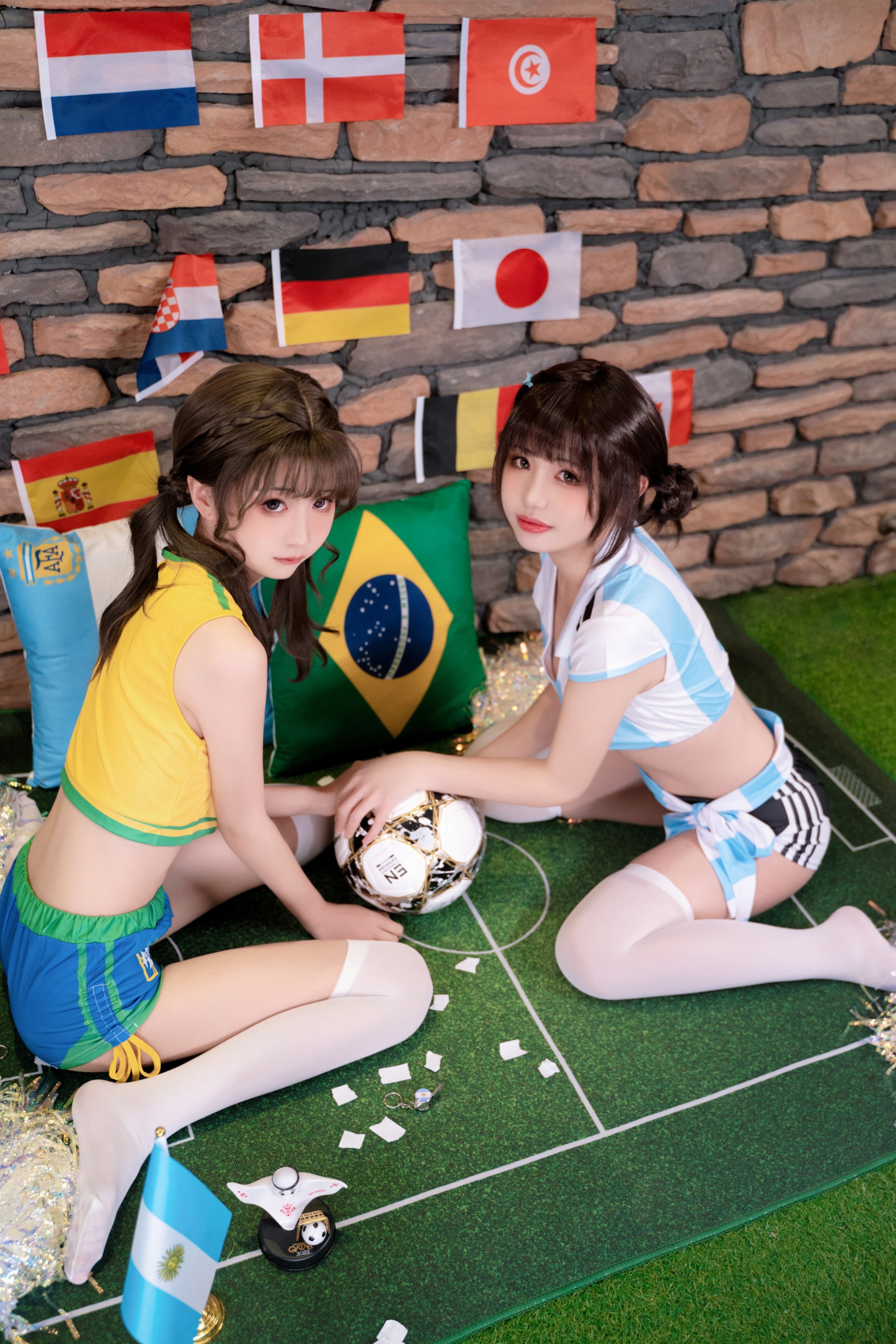 Nekokoyoshi Miao Xiaoji NO.063 Football Babe