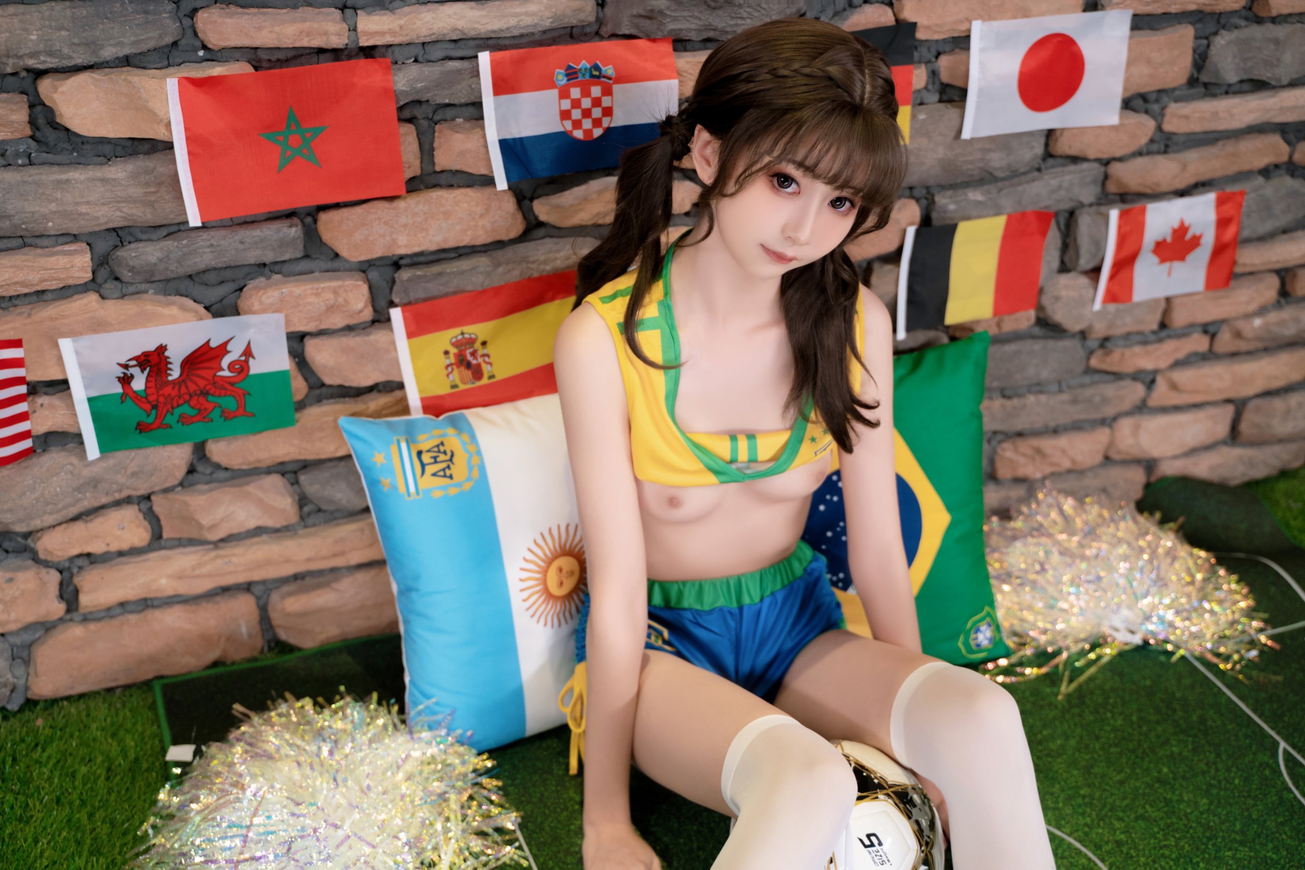 Nekokoyoshi Miao Xiaoji NO.063 Football Babe