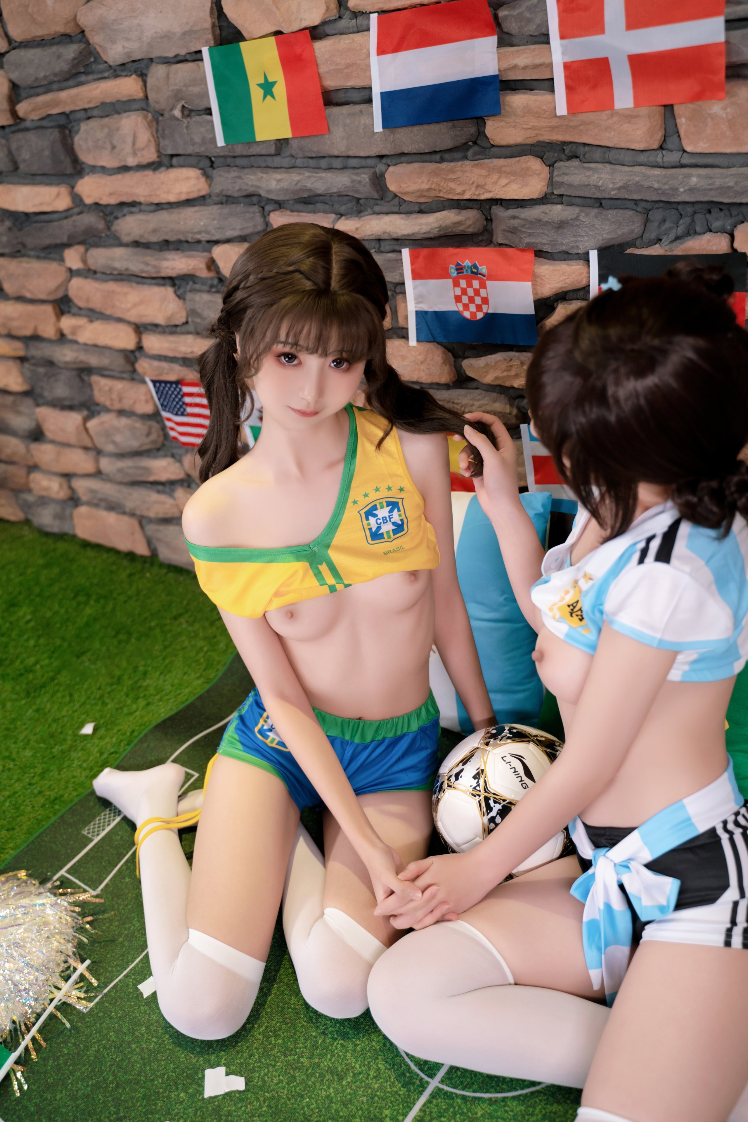 Nekokoyoshi Miao Xiaoji NO.063 Football Babe