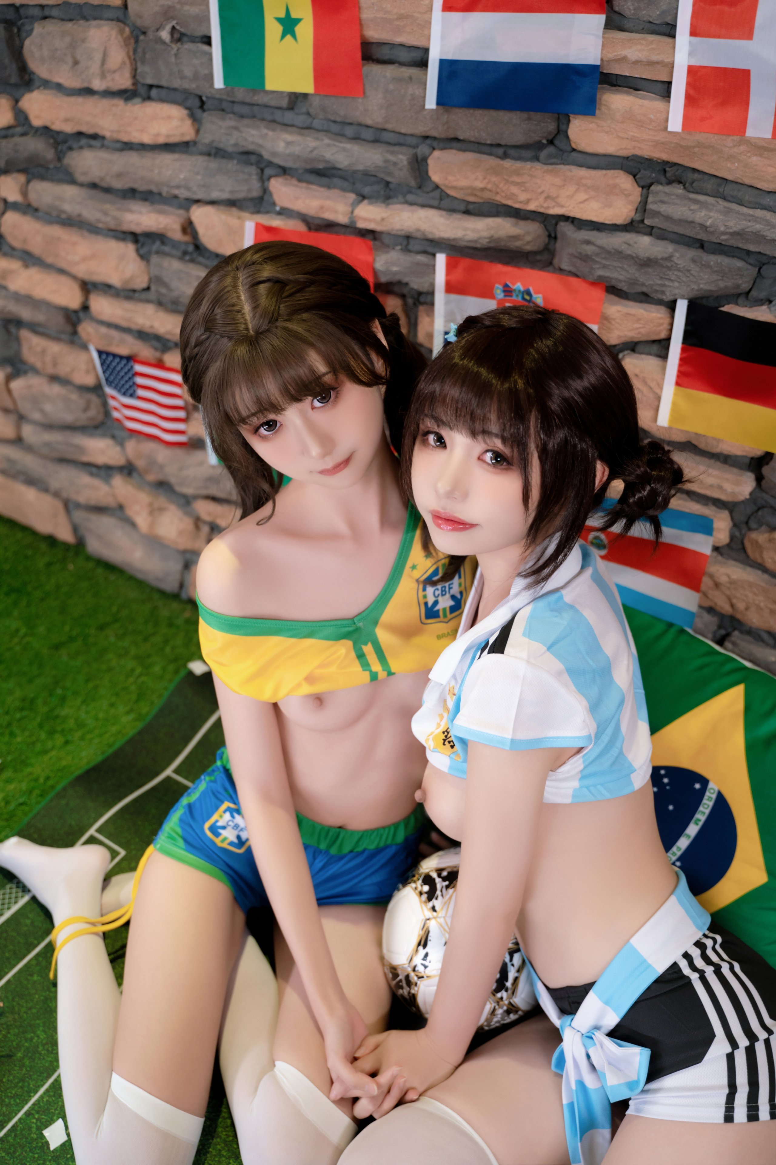 Nekokoyoshi Miao Xiaoji NO.063 Football Babe