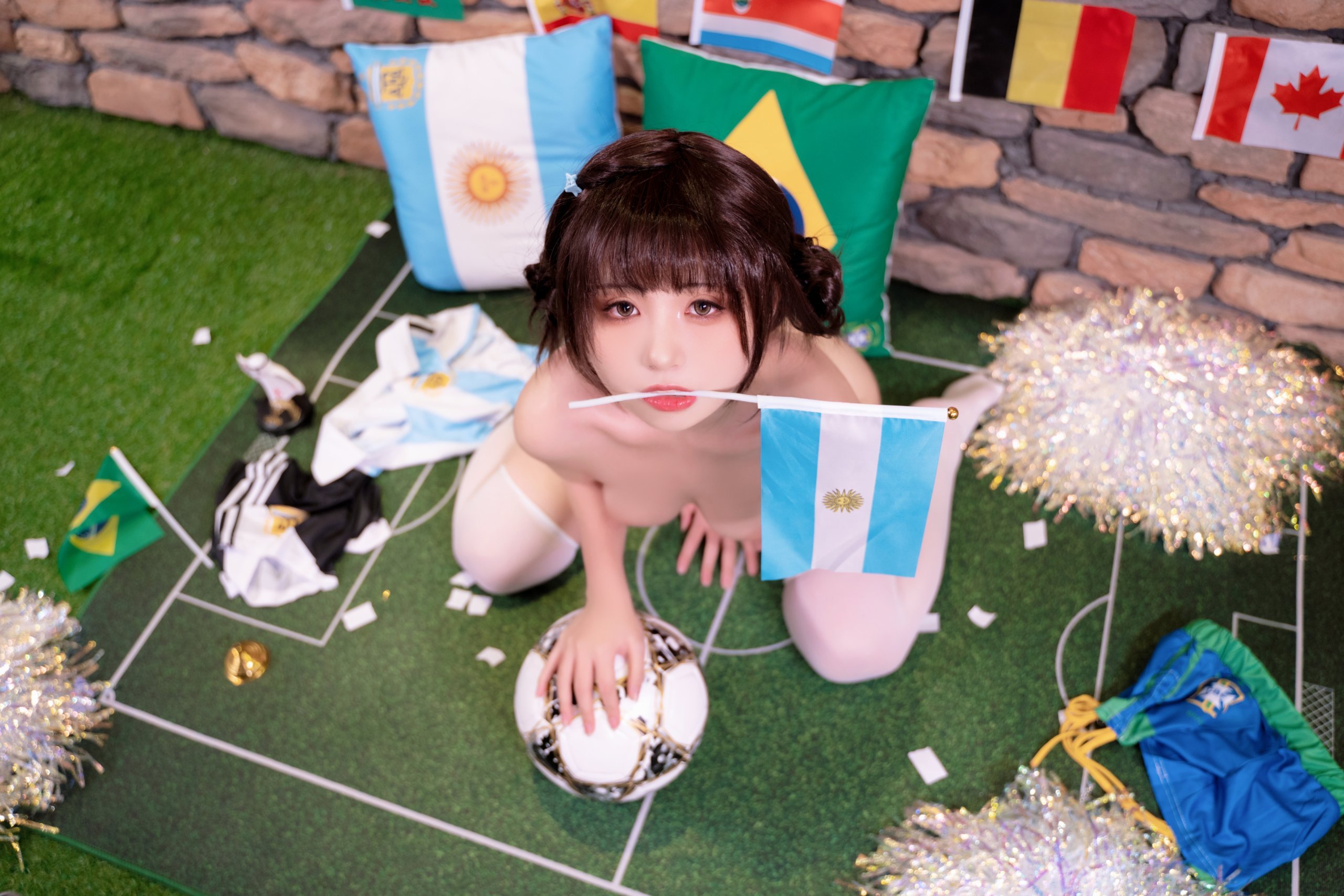 Nekokoyoshi Miao Xiaoji NO.063 Football Babe