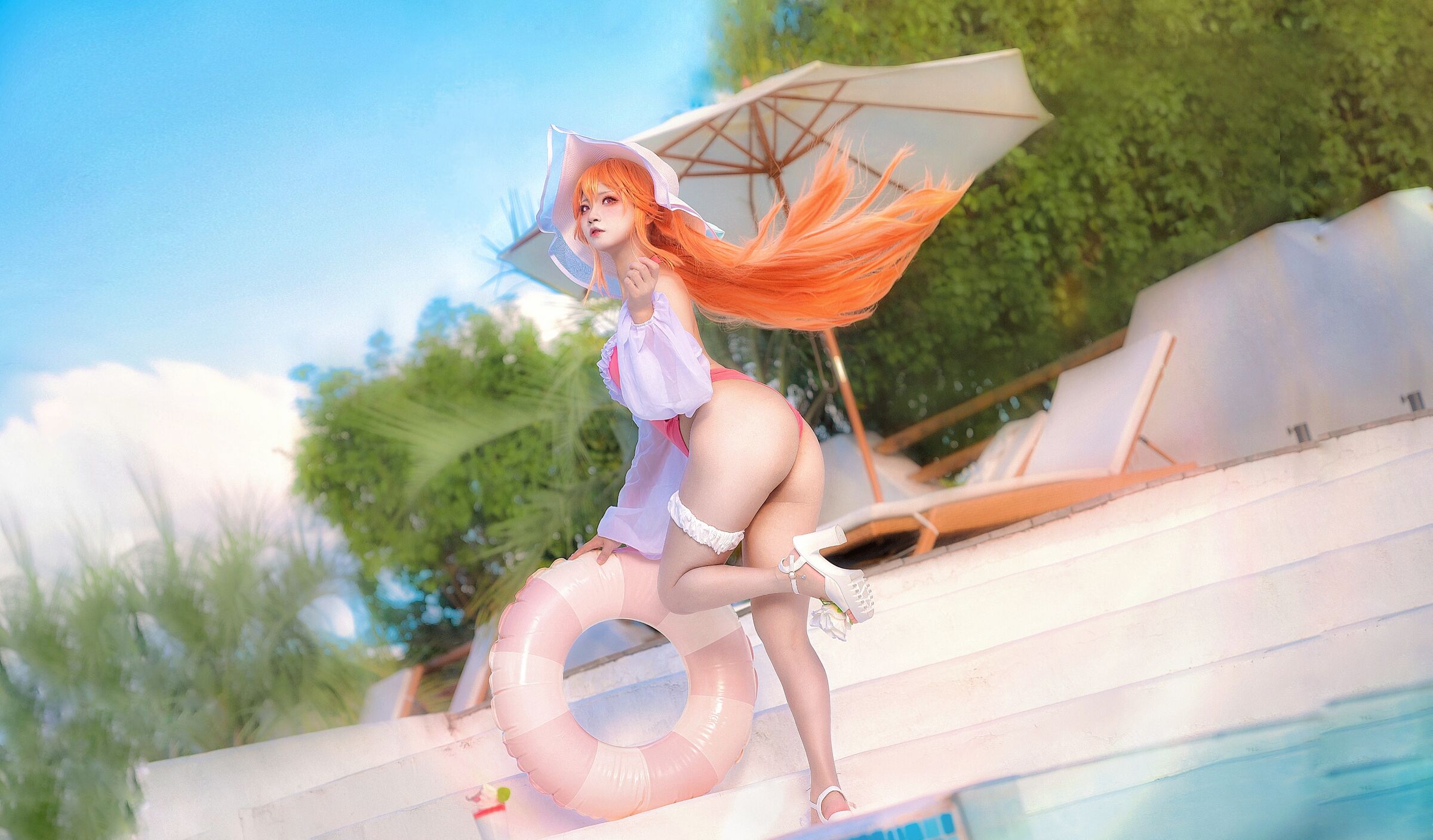 伊喵君_Nya NO.005 碧藍航線-黎塞留泳裝 [30P