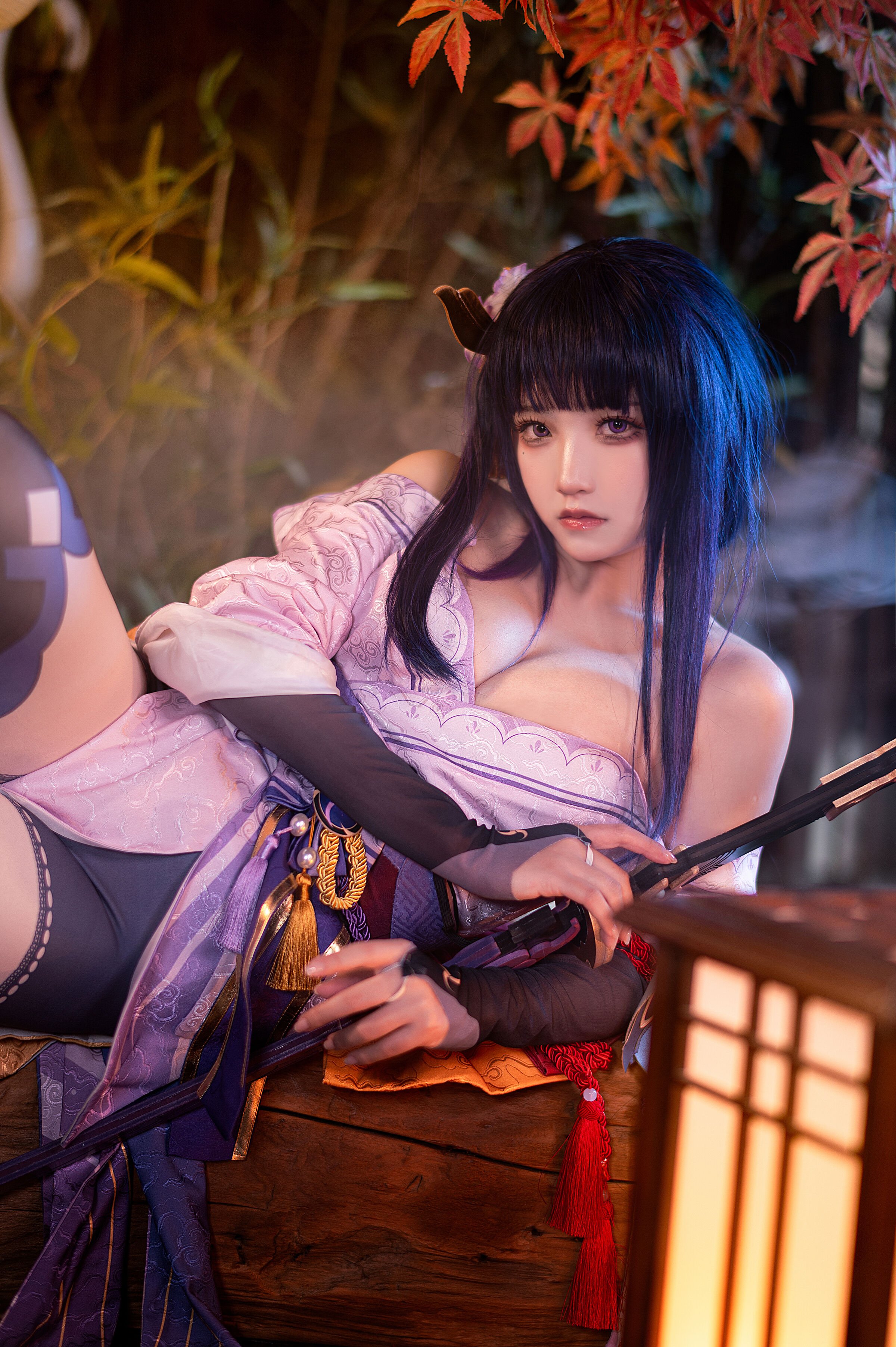 伊喵君_Nya NO.007 伊喵君_Nya & 景三 - 《原神-鳴神雙人》 八重&雷神 雙倍快樂