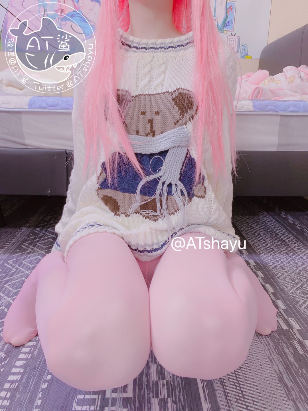 AT鯊-粉色