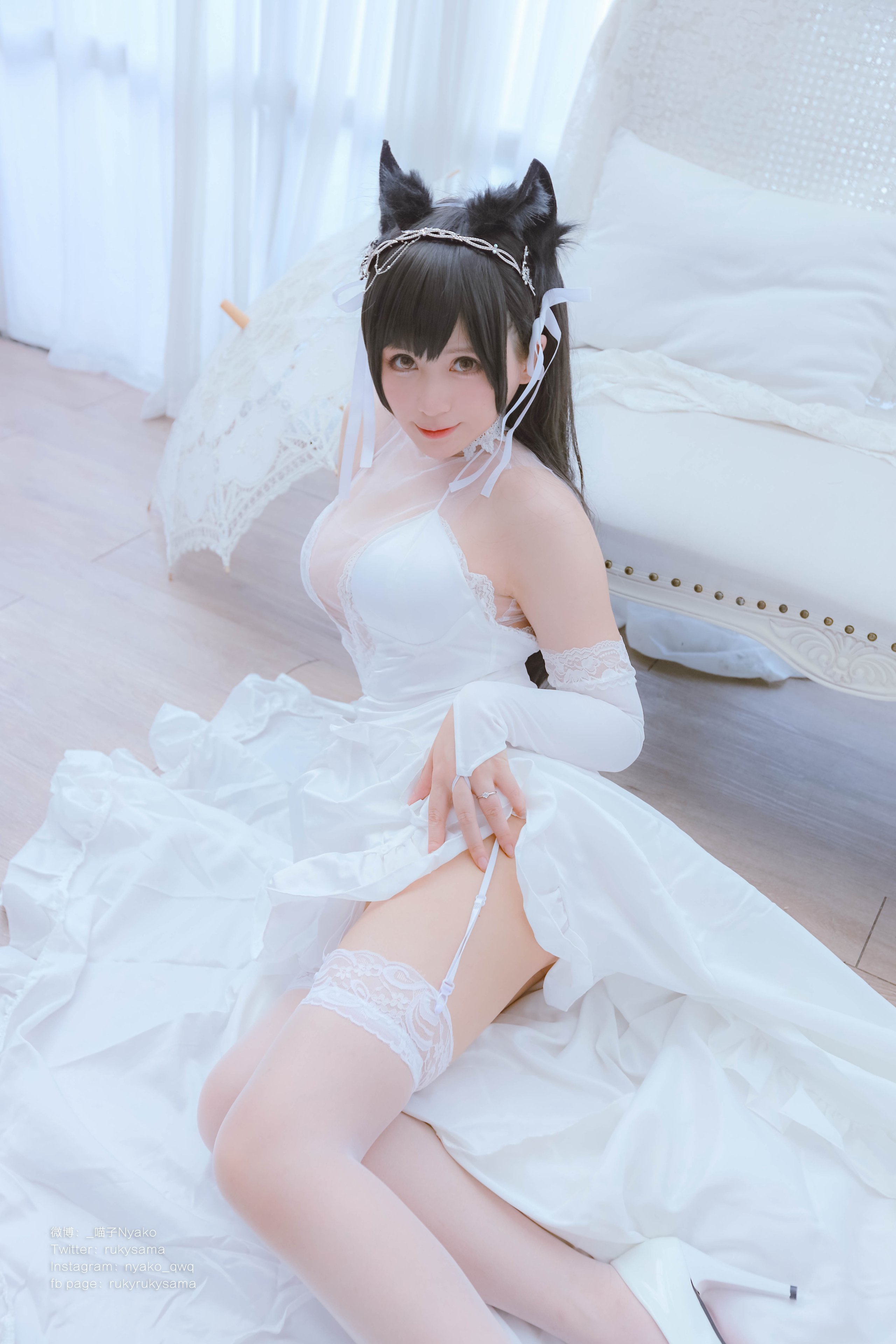 Nyako喵子 - NO.038 爱宕婚纱