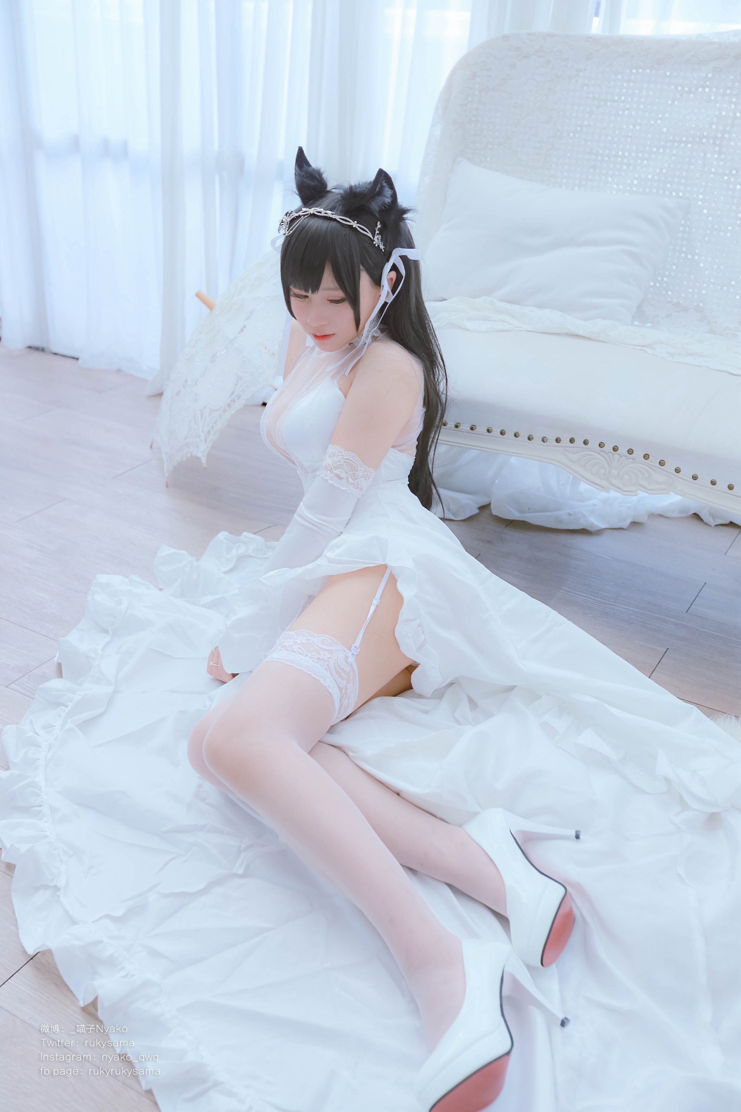 Nyako喵子 - NO.038 爱宕婚纱