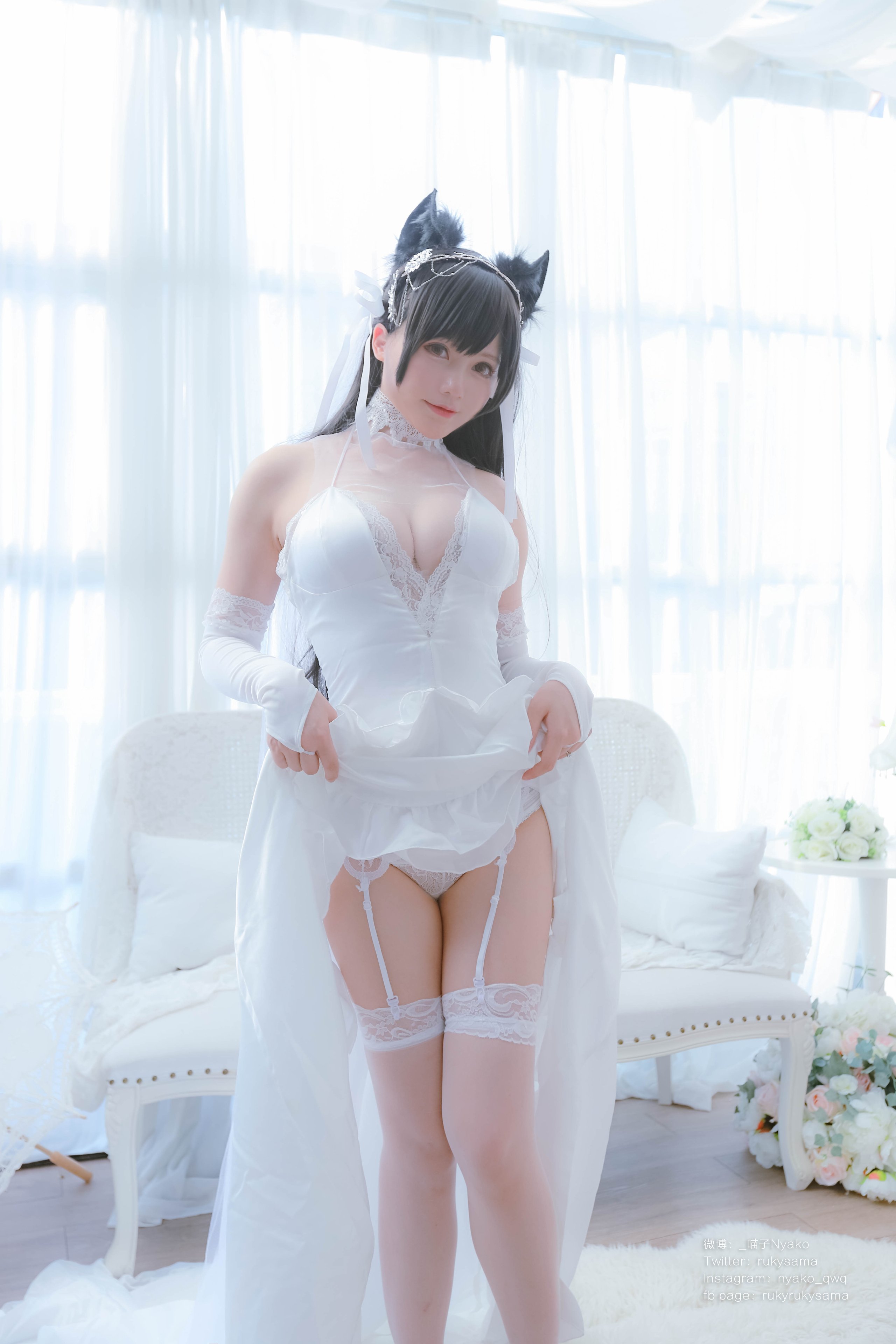 Nyako喵子 - NO.038 爱宕婚纱
