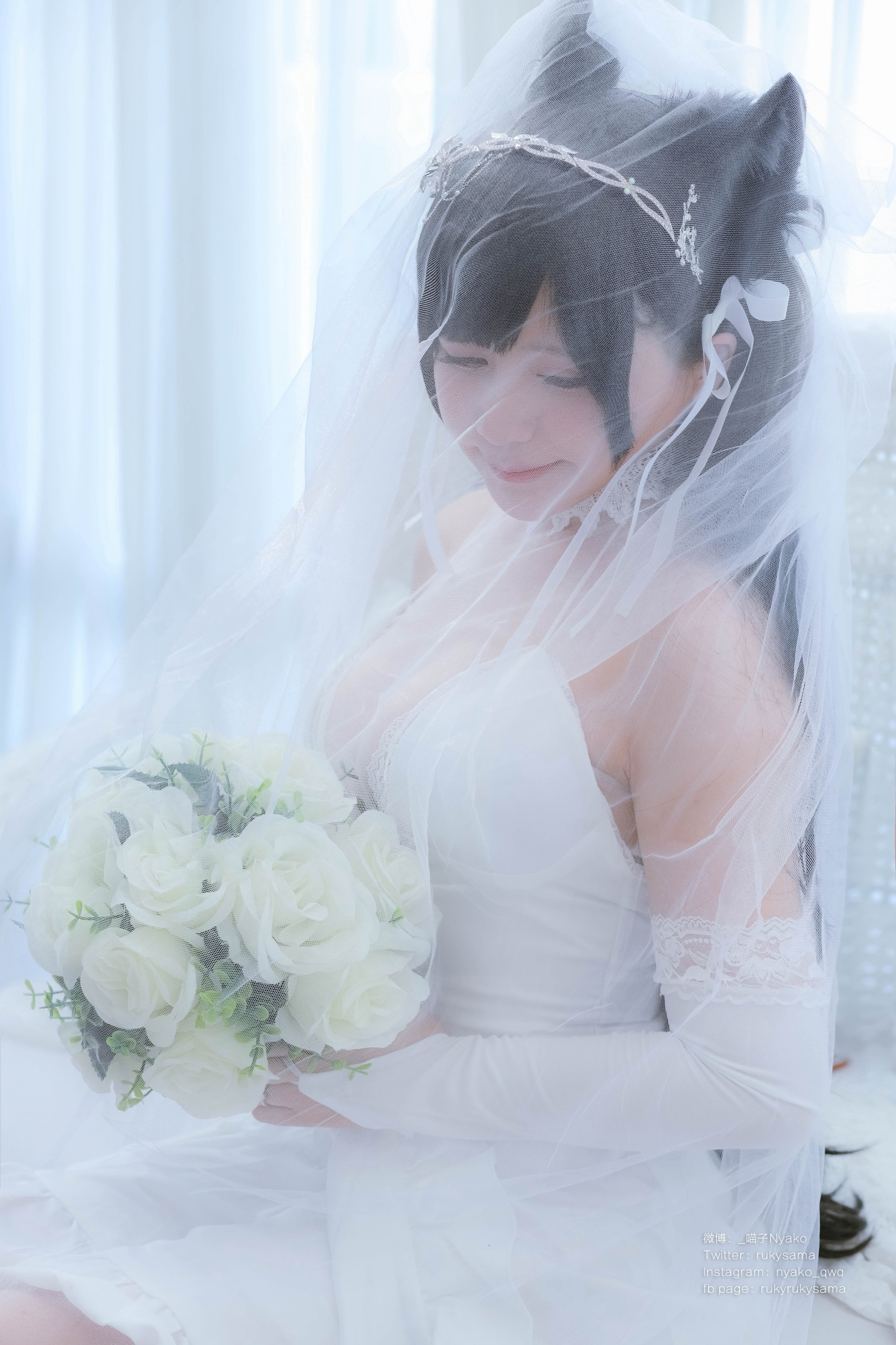 Nyako喵子 - NO.038 爱宕婚纱