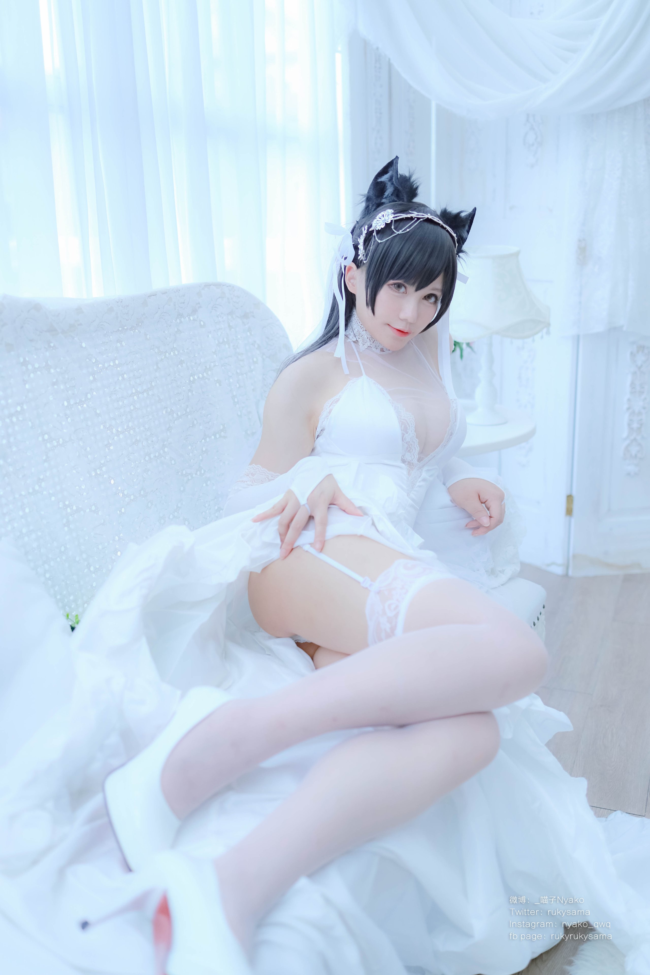Nyako喵子 - NO.038 爱宕婚纱