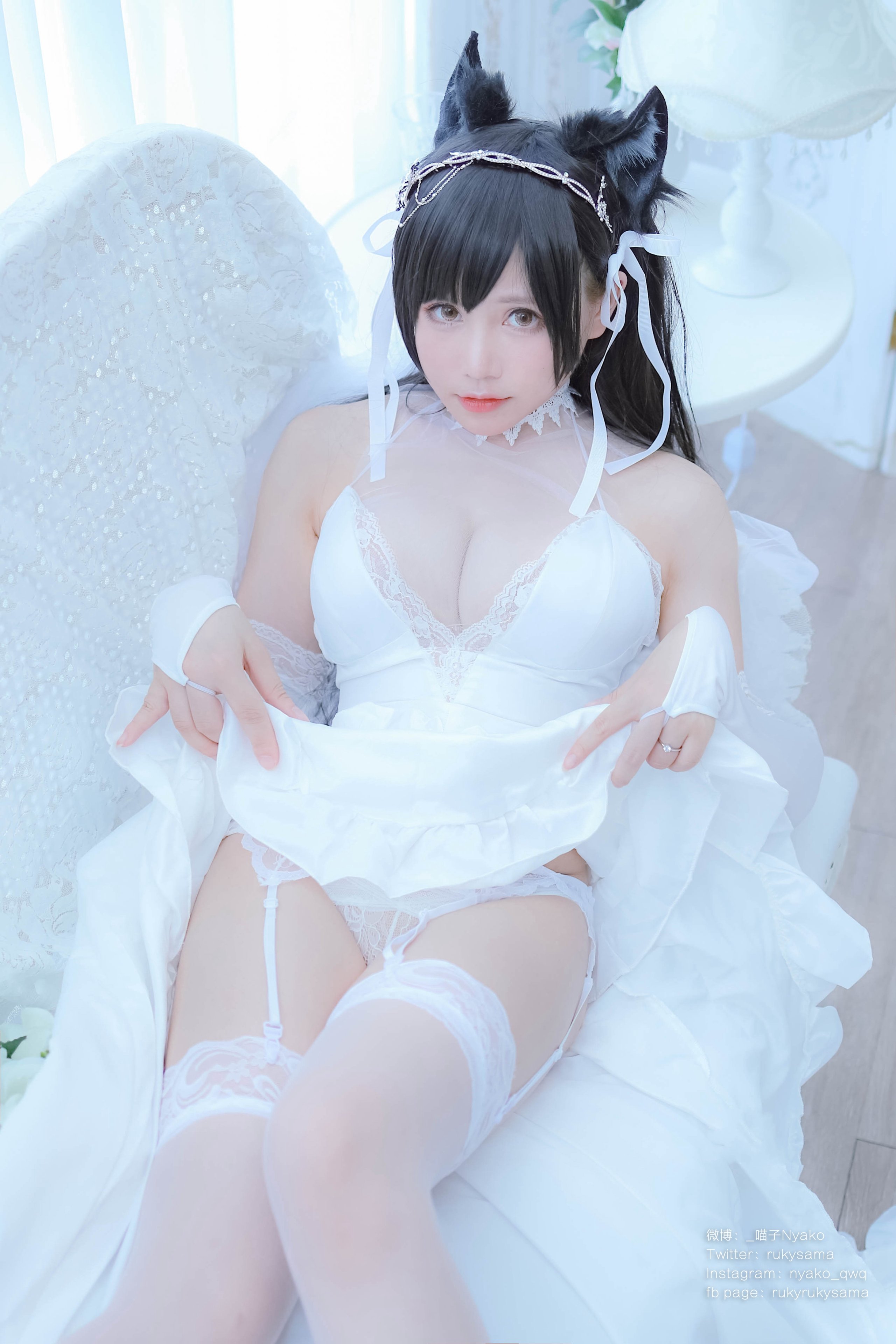 Nyako喵子 - NO.038 爱宕婚纱