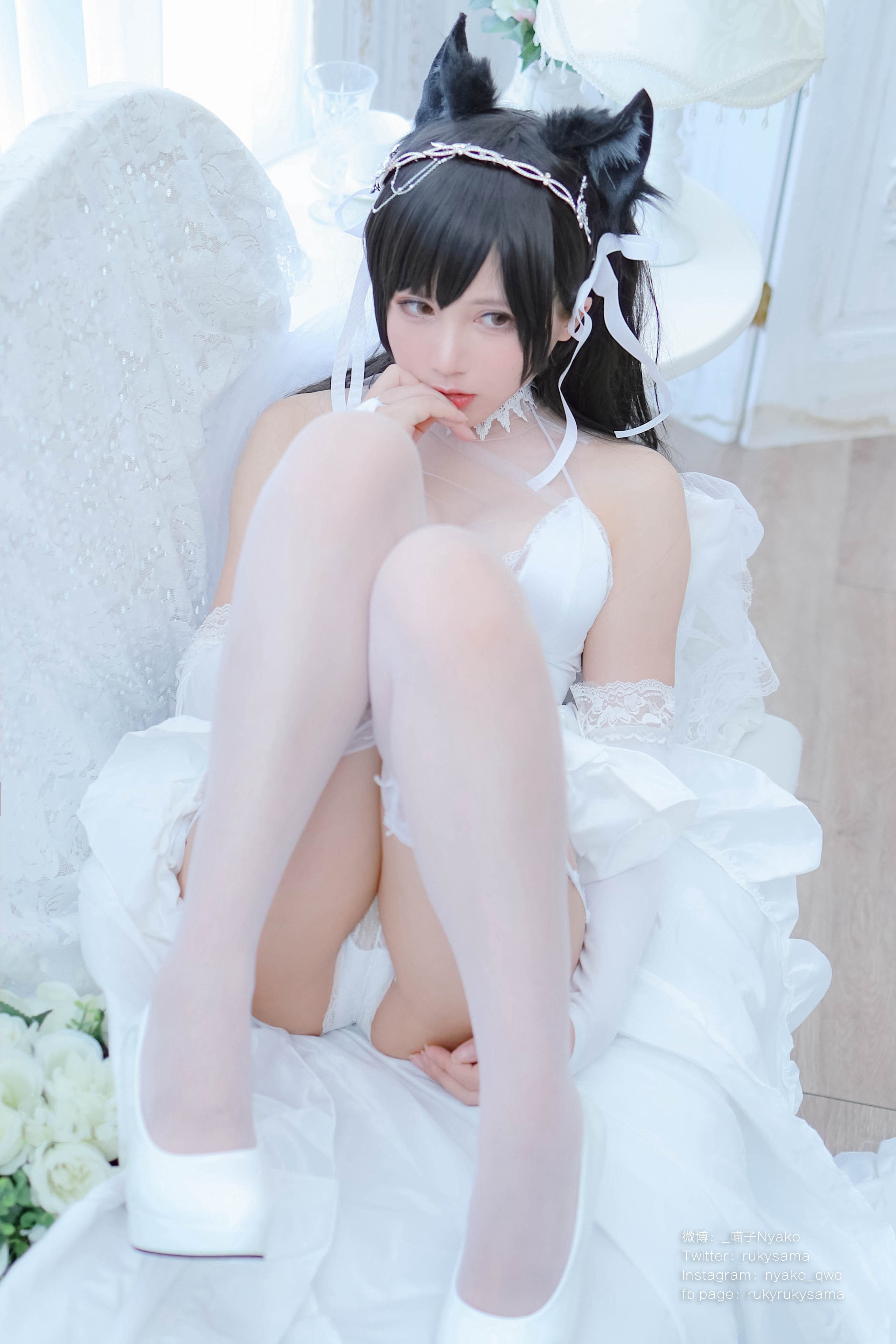 Nyako喵子 - NO.038 爱宕婚纱