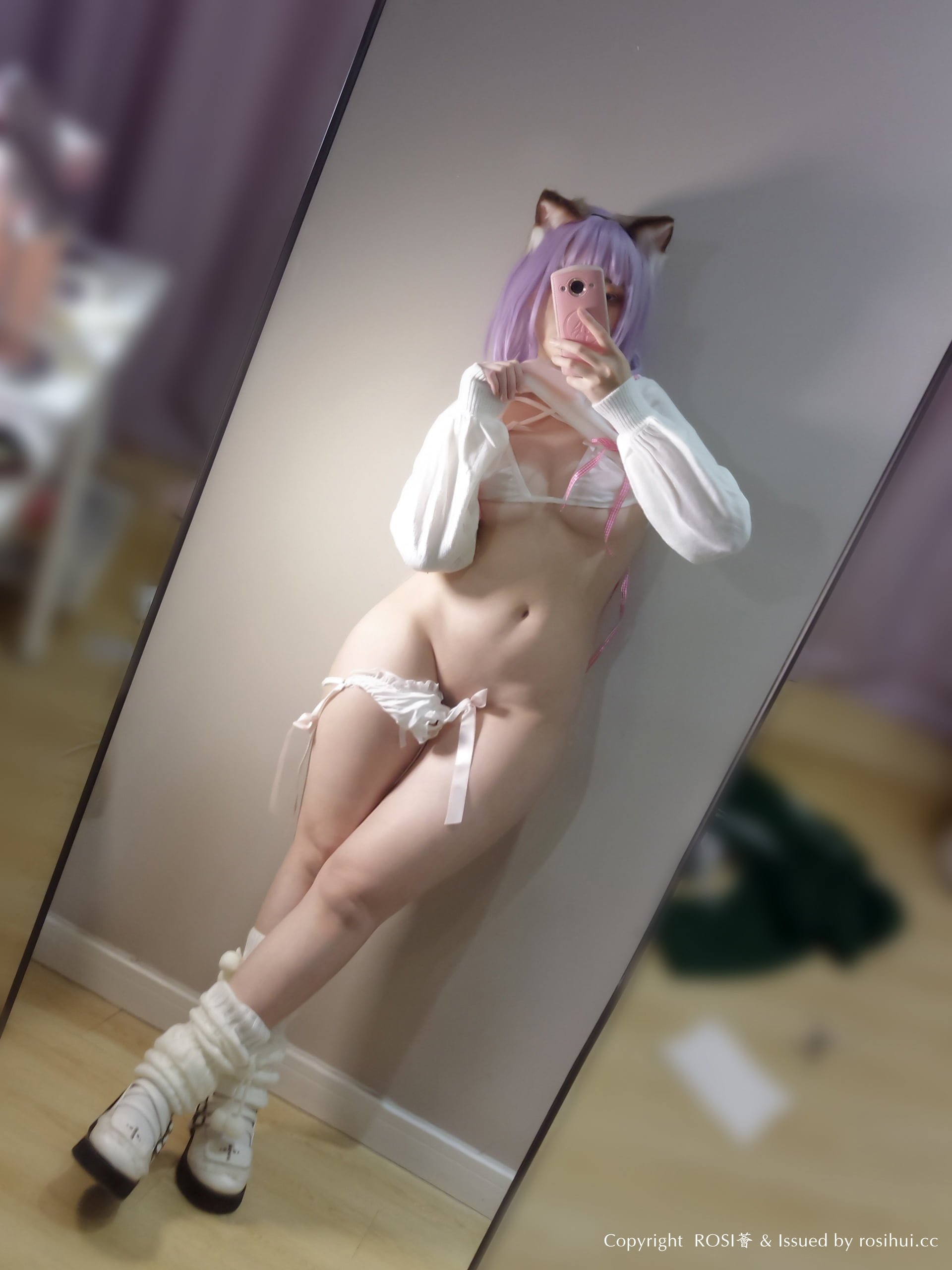 Kyou Niku Niku] 2020.05.08 Tập 023 Neko Mimi Cô Gái (Tự Chụp)