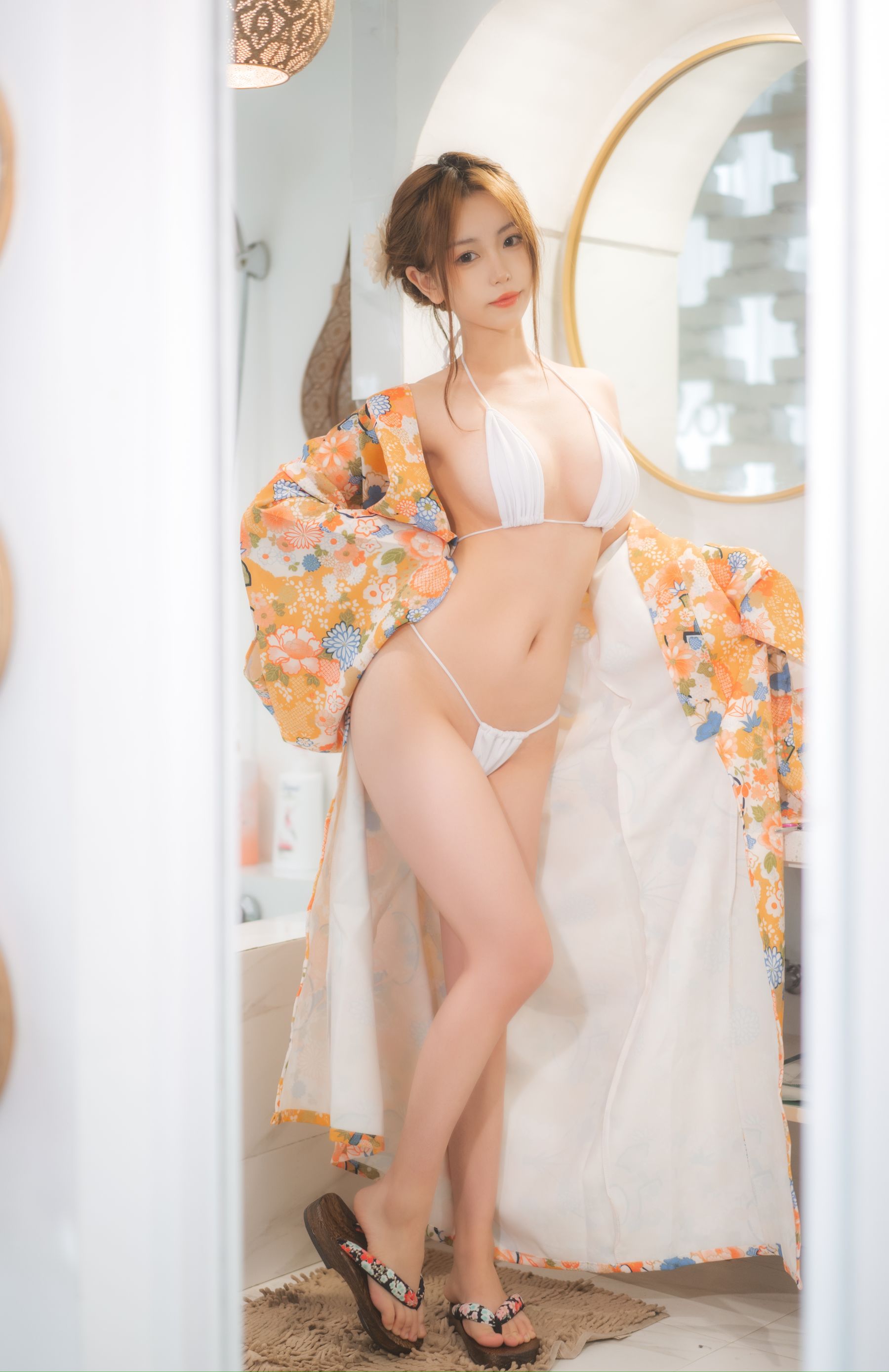 一北亦北] Kimono Swimsuit