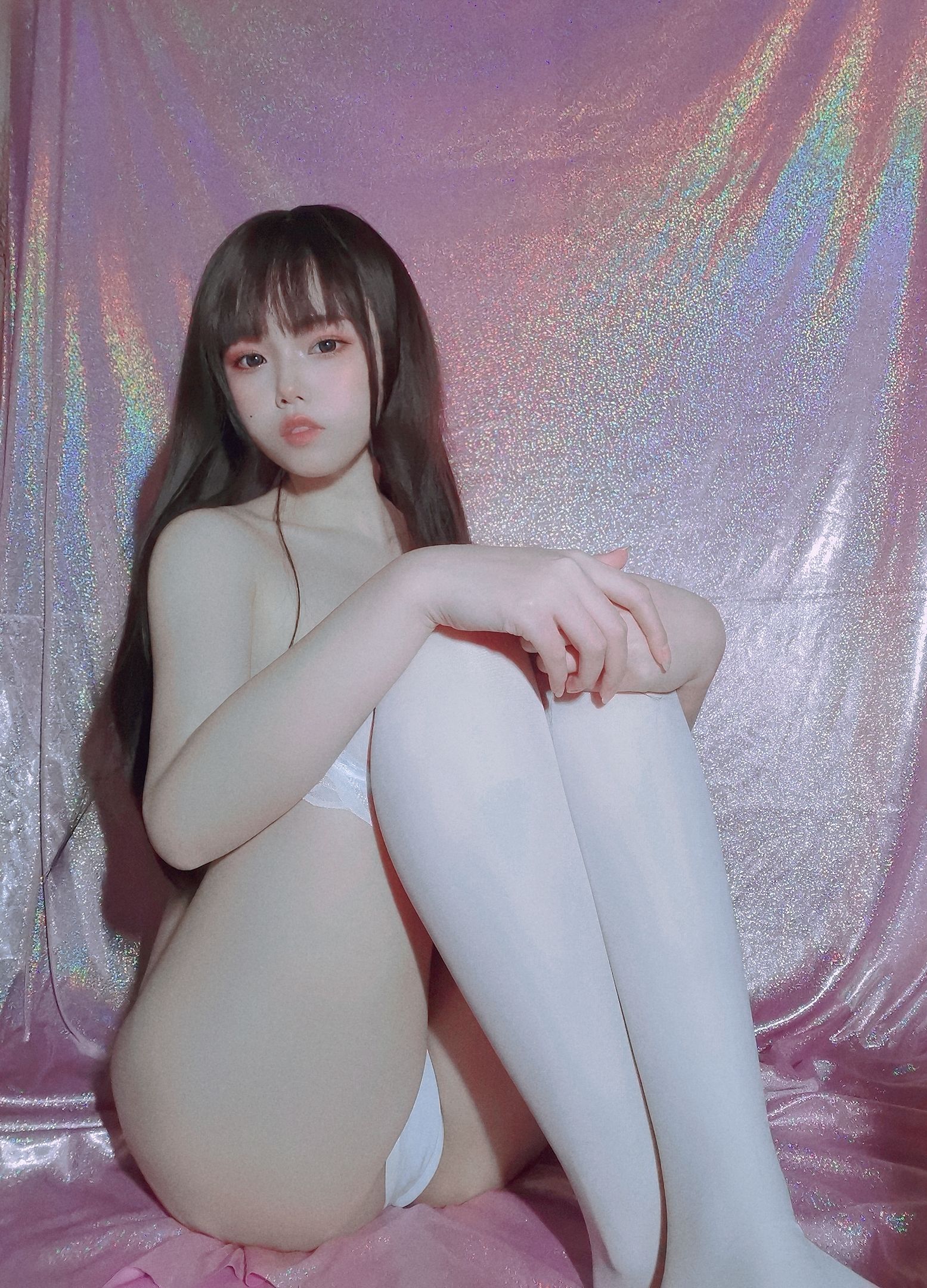 七月喵子] 粉嫩水手服