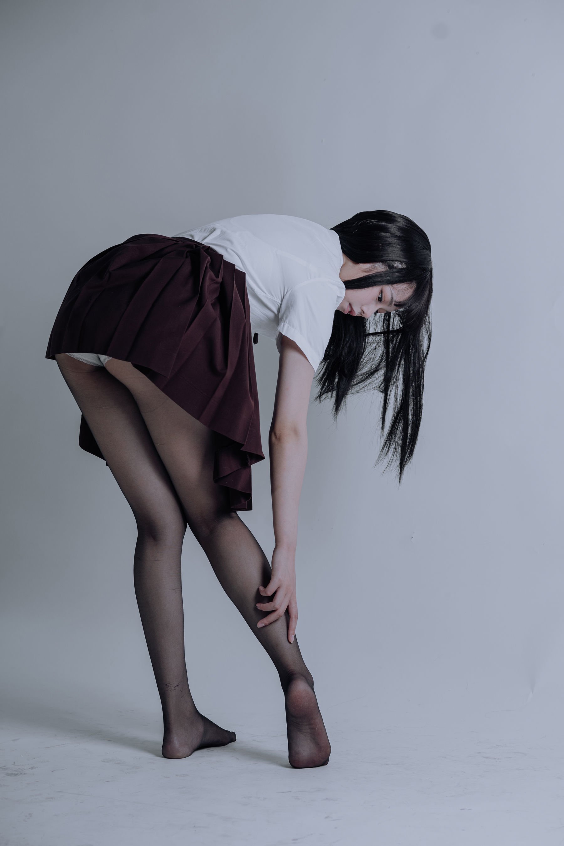 七月喵子] JK黑絲