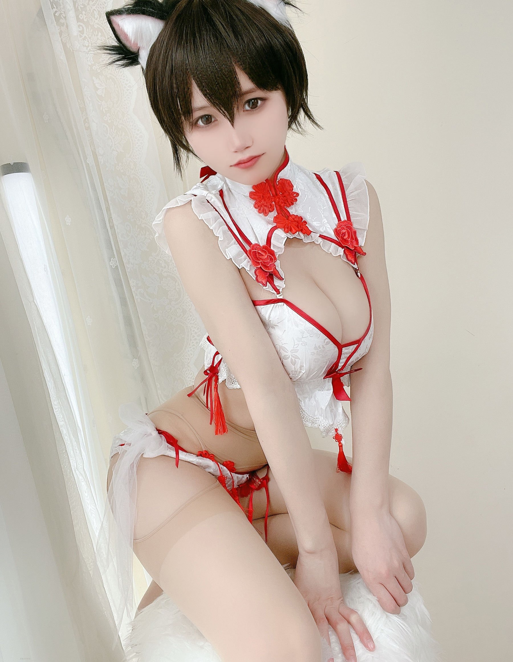 小倉千代w] 貓耳短髮