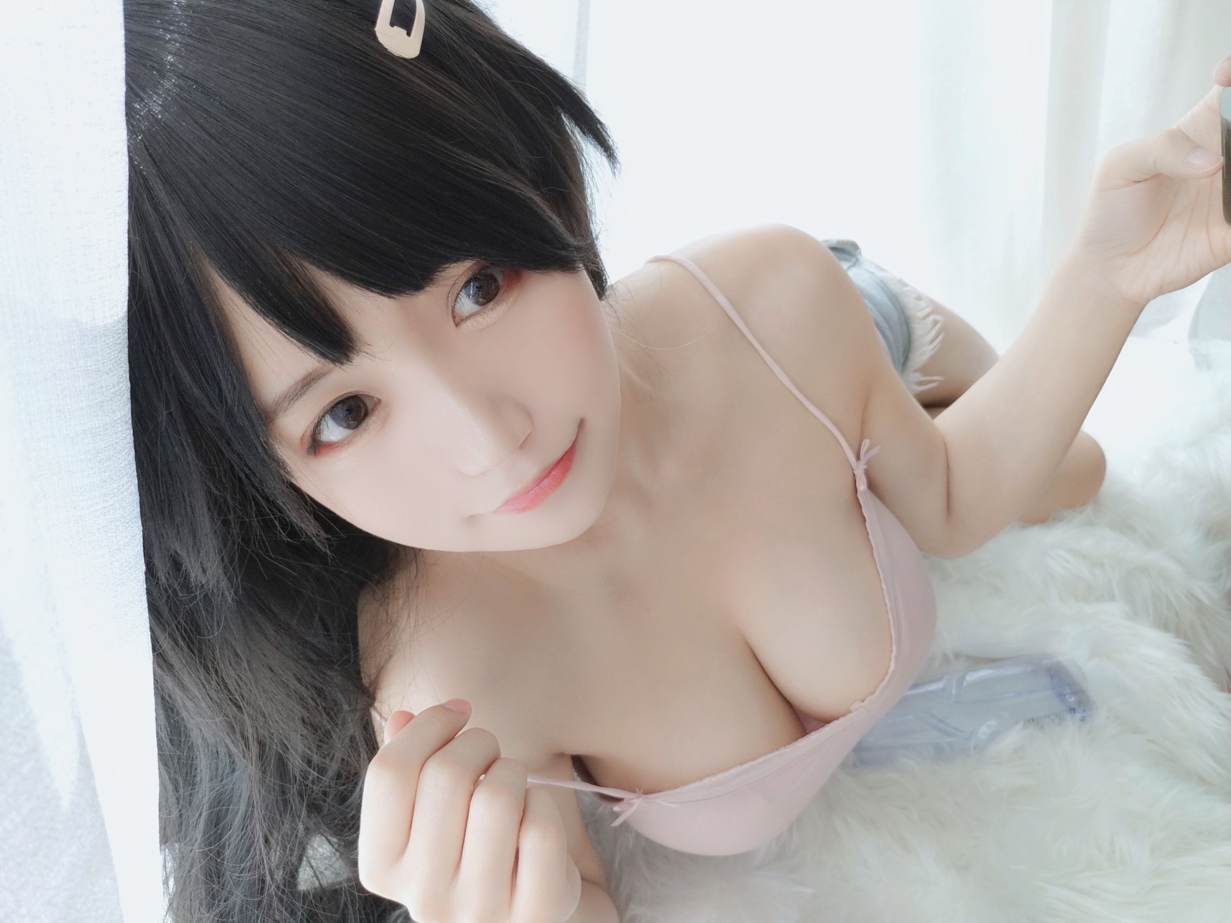 Xiao Cang Qian Dai w] Dây đai màu hồng