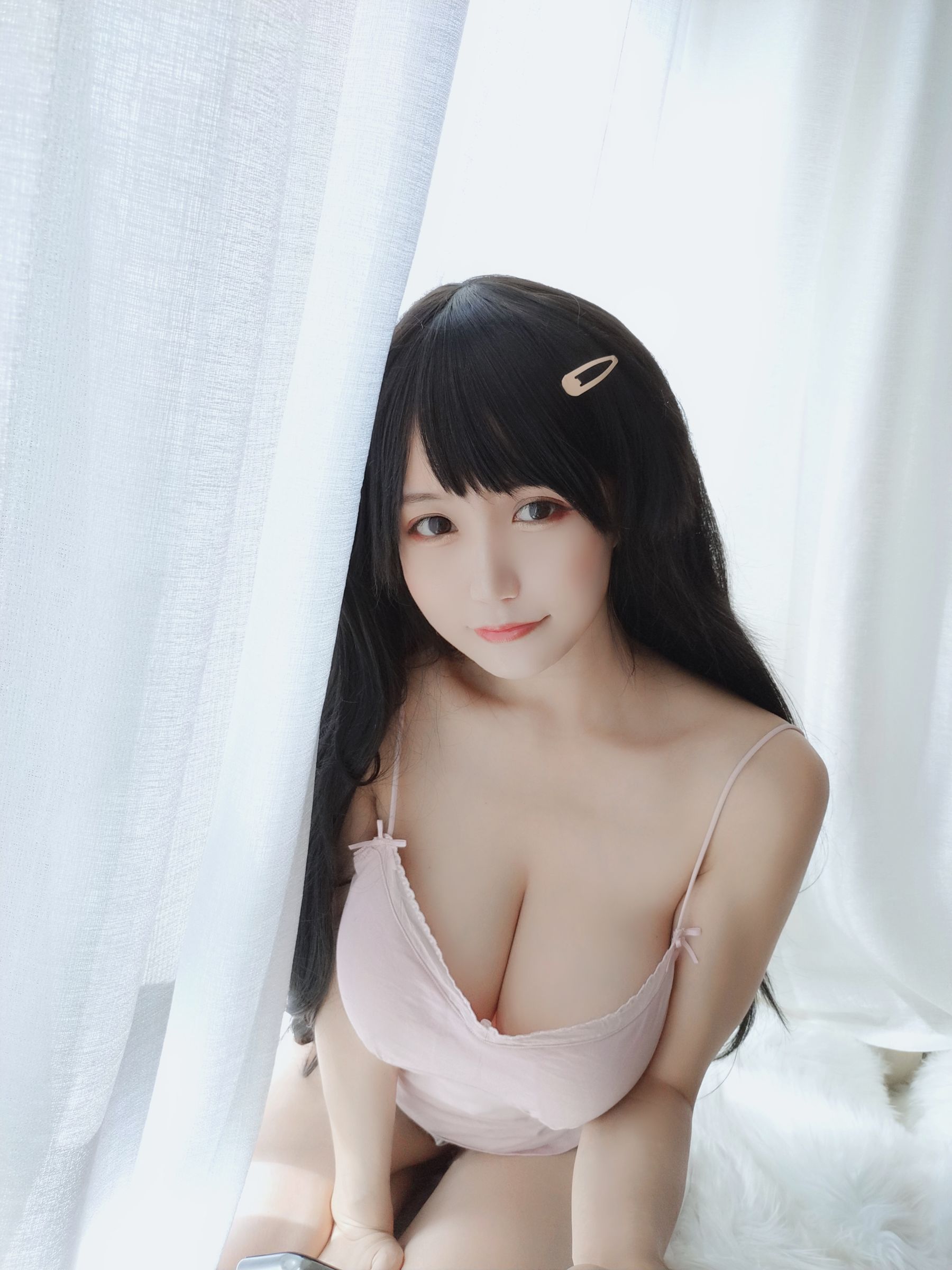 Ogura Chiyo w] Pink Strap