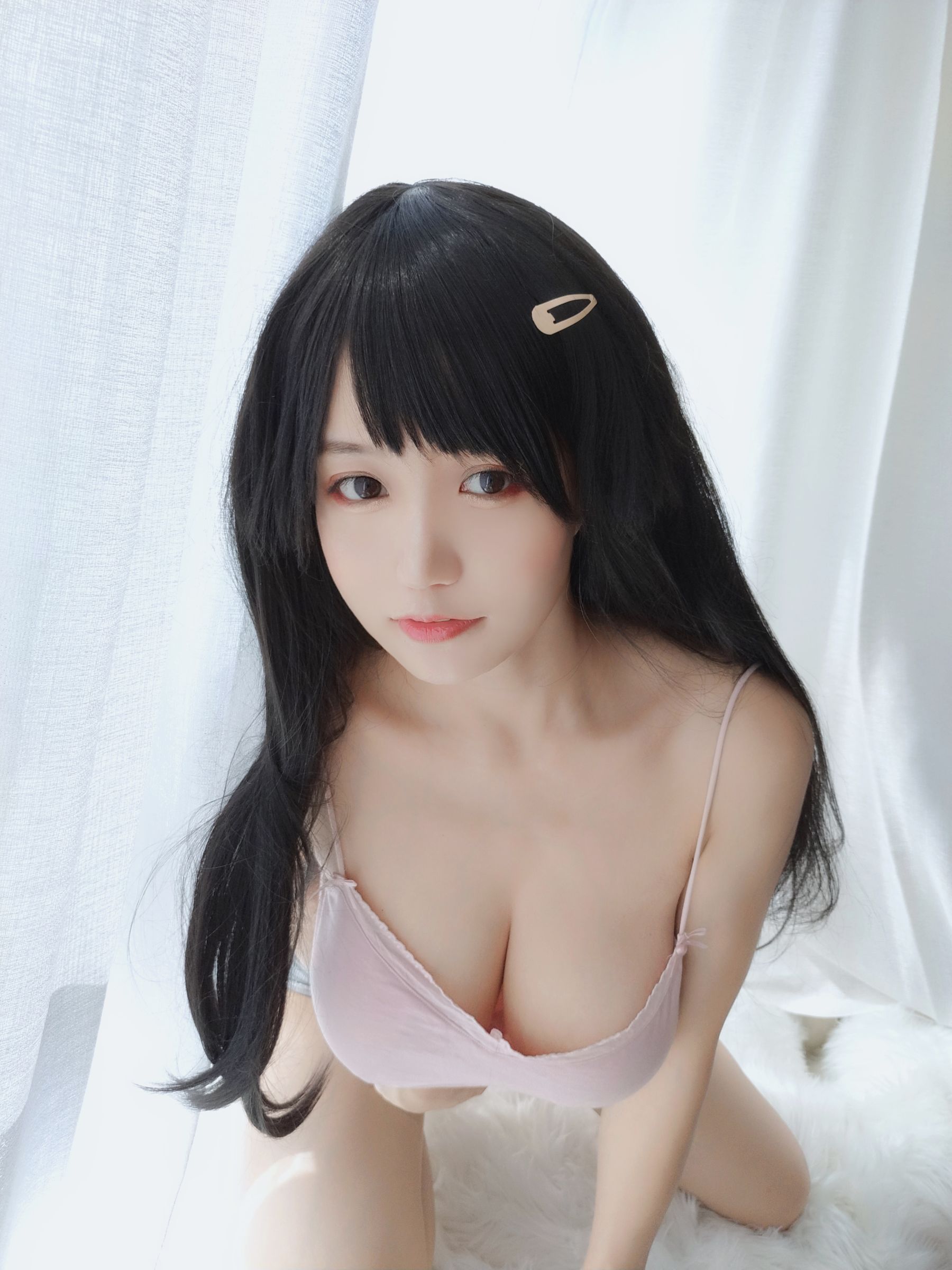 Ogura Chiyo w] Pink Strap