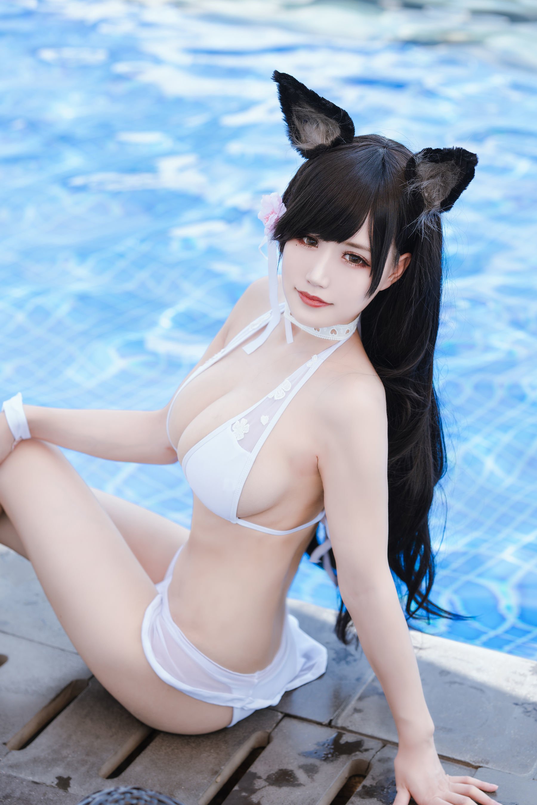 小倉千代w] 艦長愛宕泳裝