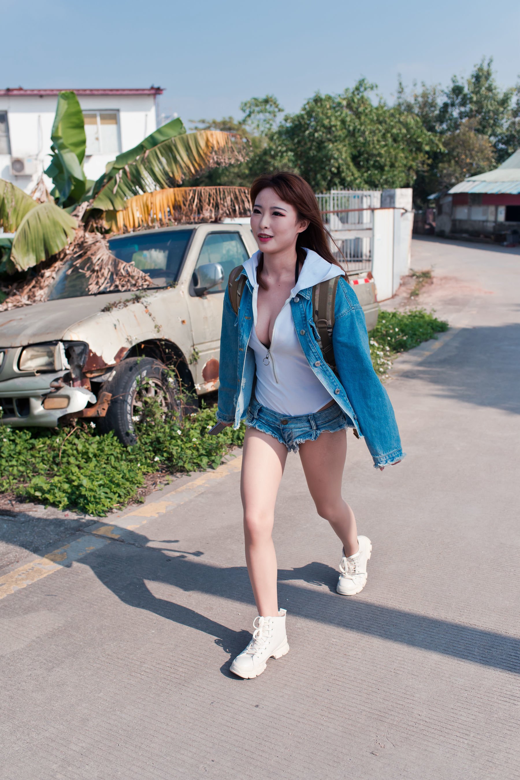 Shimizu Yuno] Chụp ảnh đường phố Gió Hoàng  Đảo Hải Âu Nước Nhẹ RS Chụp ảnh đường phố Cowboy