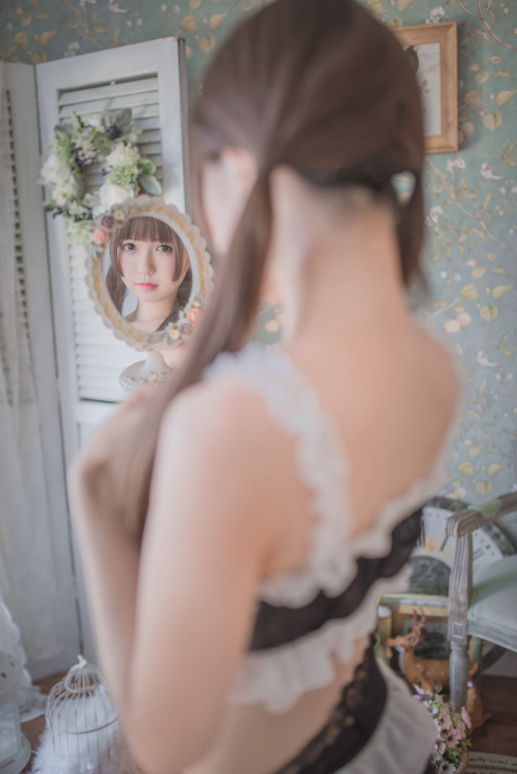 白金沙紀] 吊帶襪私房