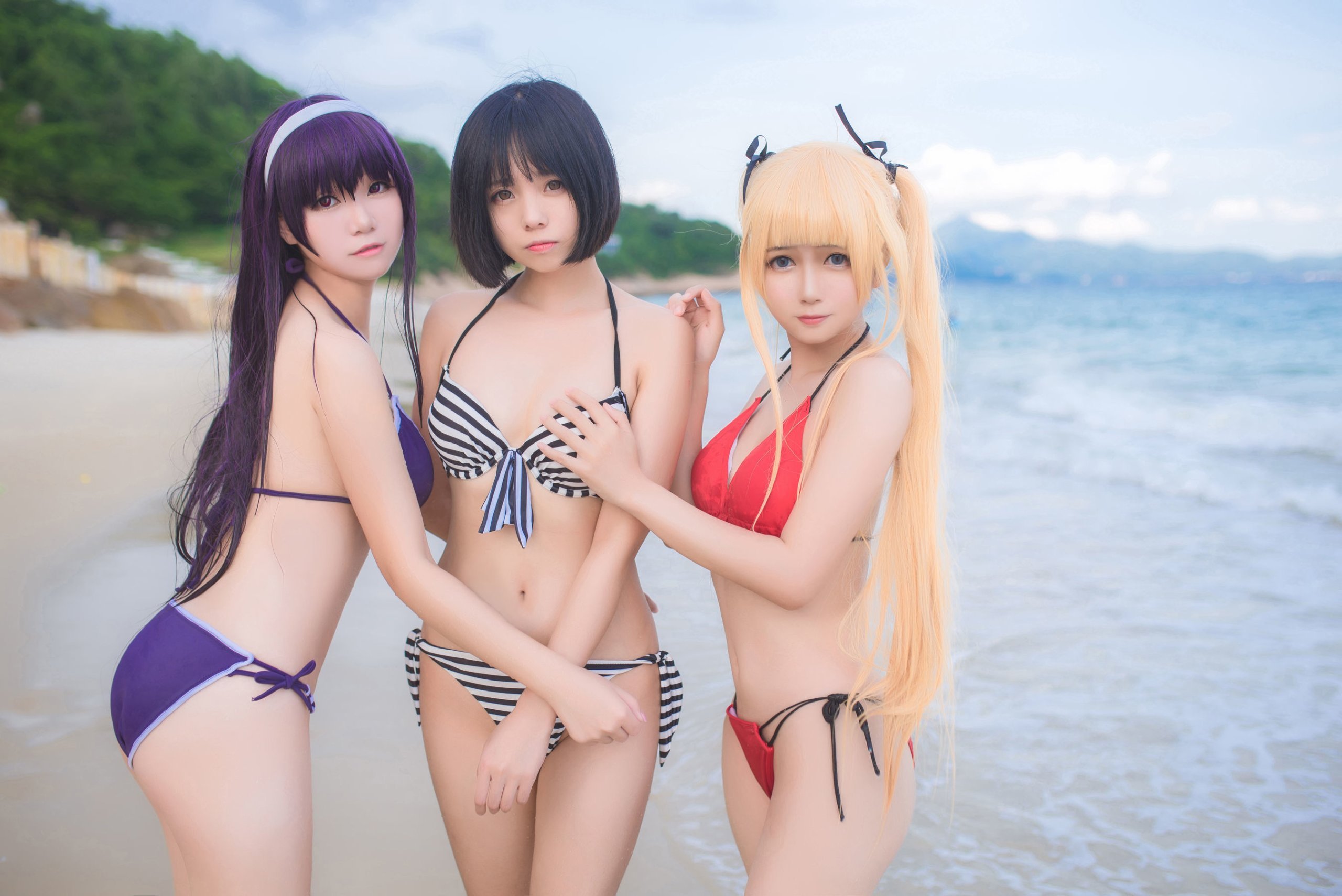 Hakkin Saki] Swimsuit