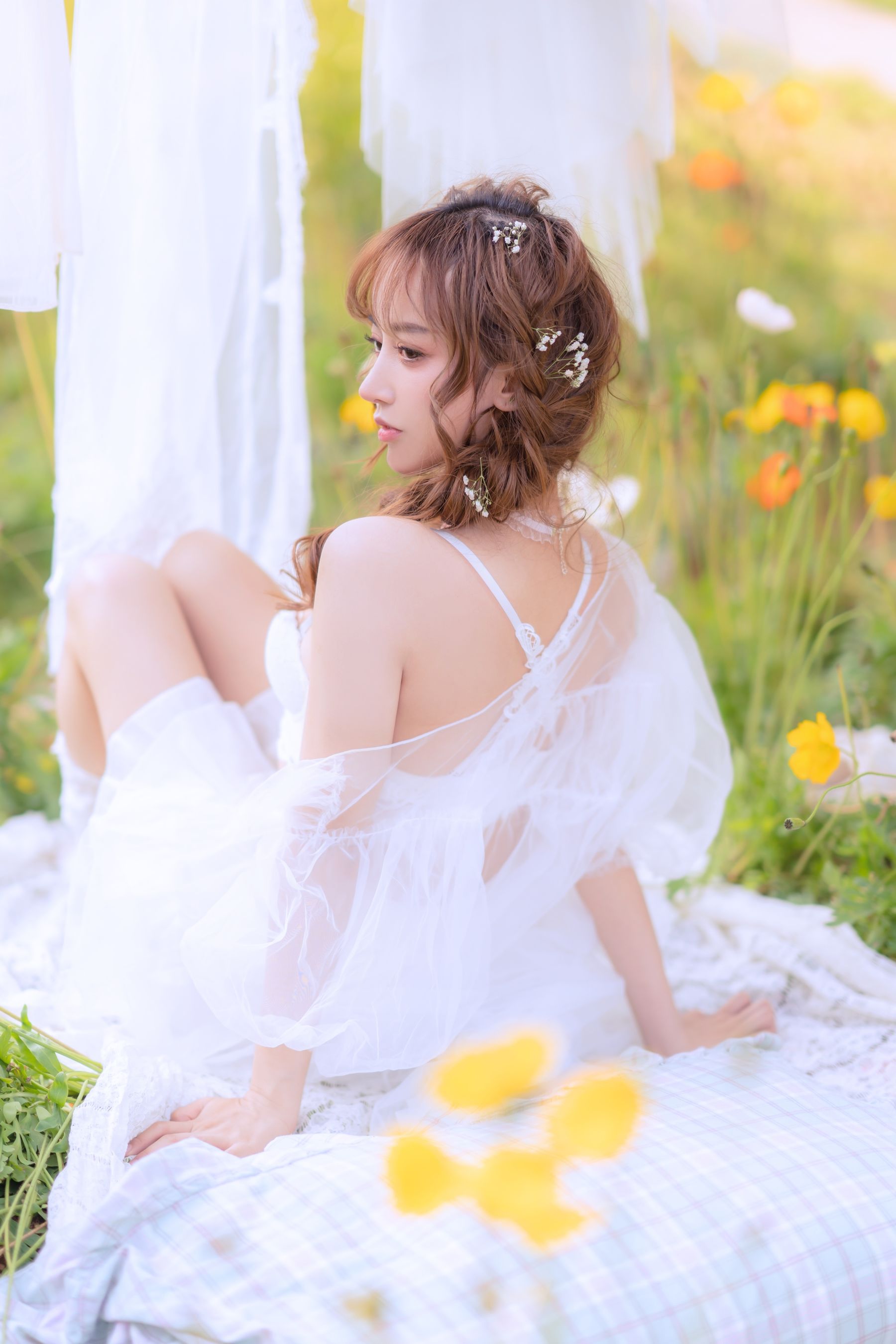 過期米線線喵] 夏日限定 曬衣服