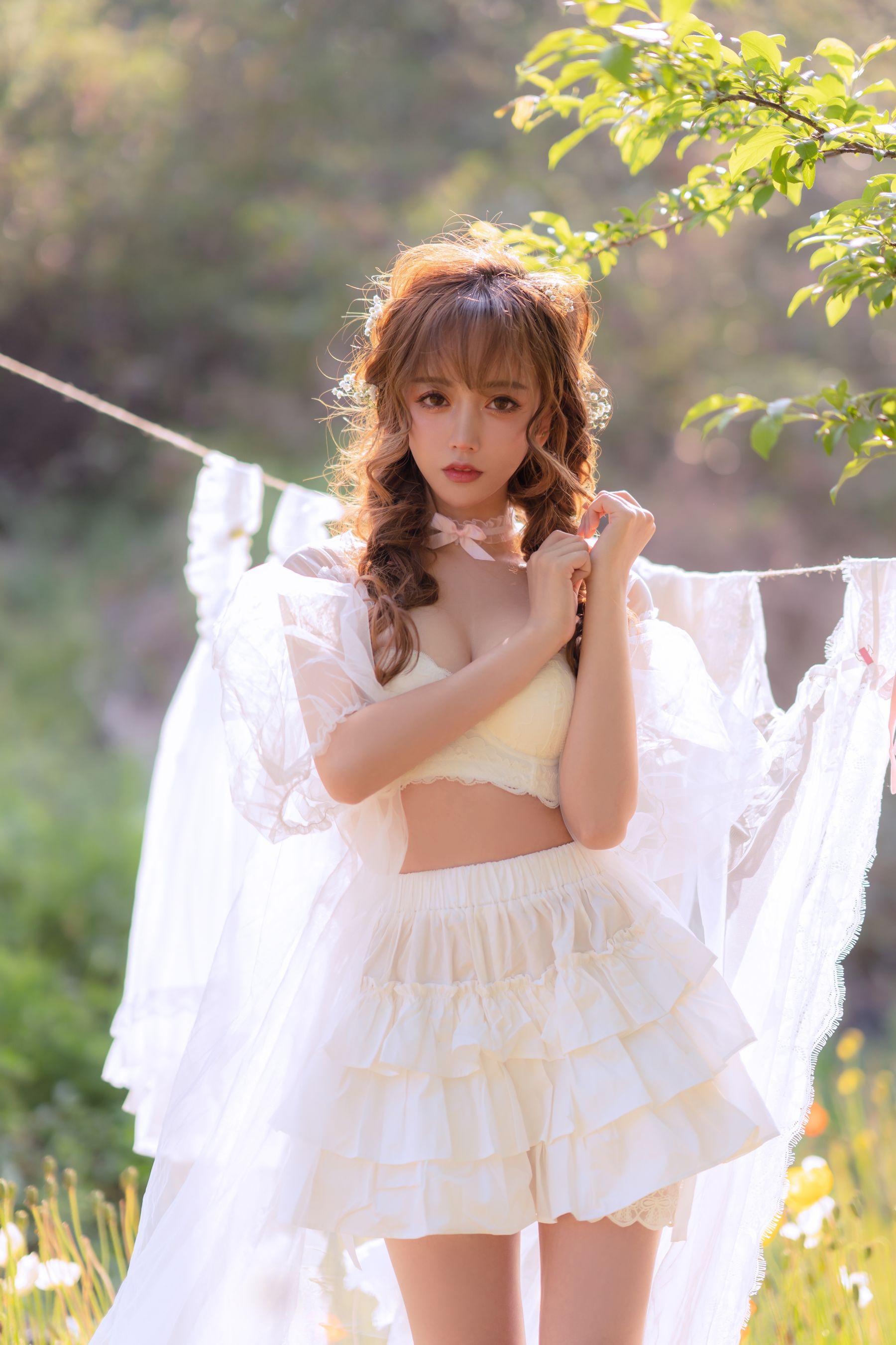 過期米線線喵] 夏日限定 曬衣服