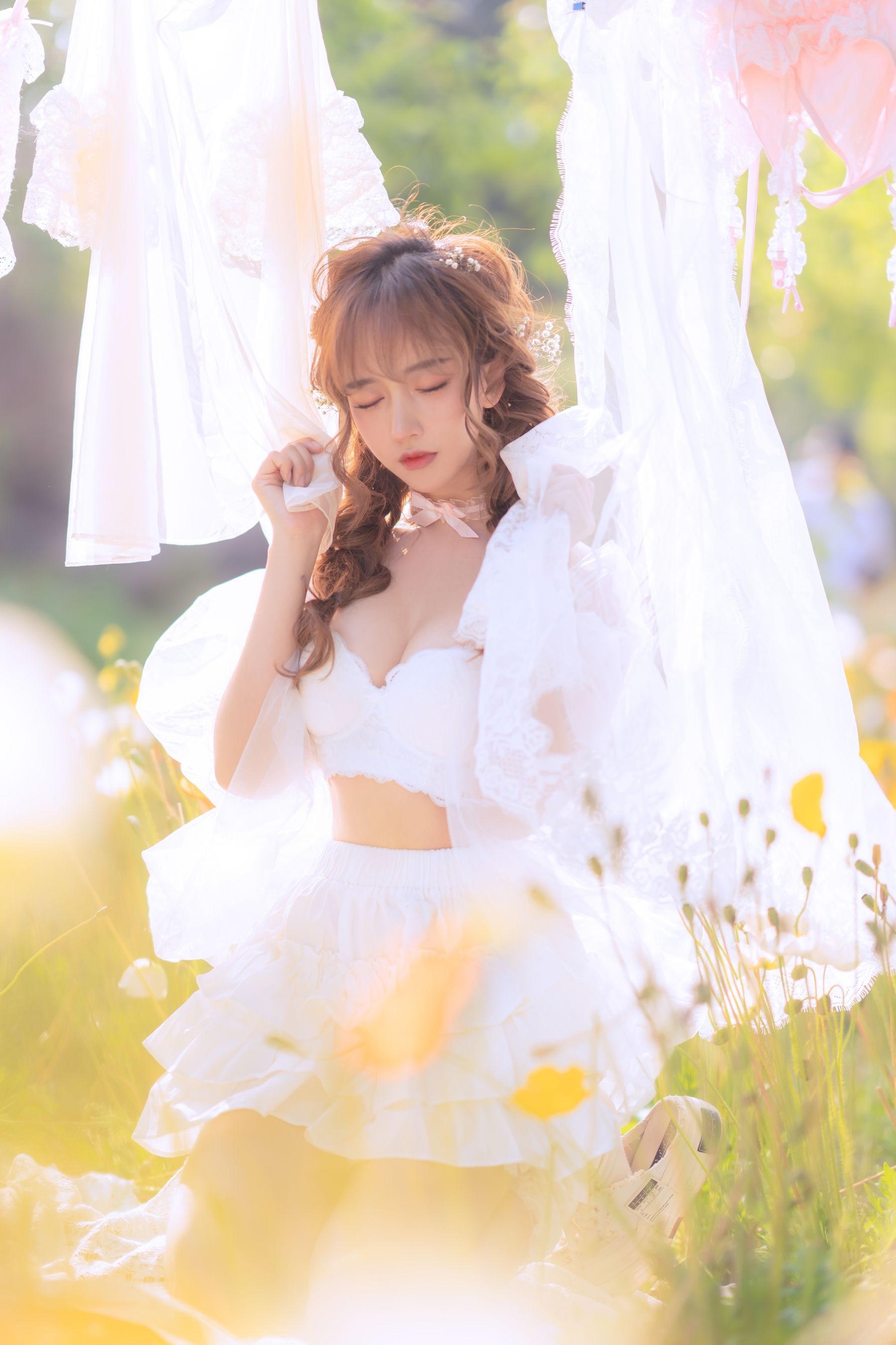 過期米線線喵] 夏日限定 曬衣服