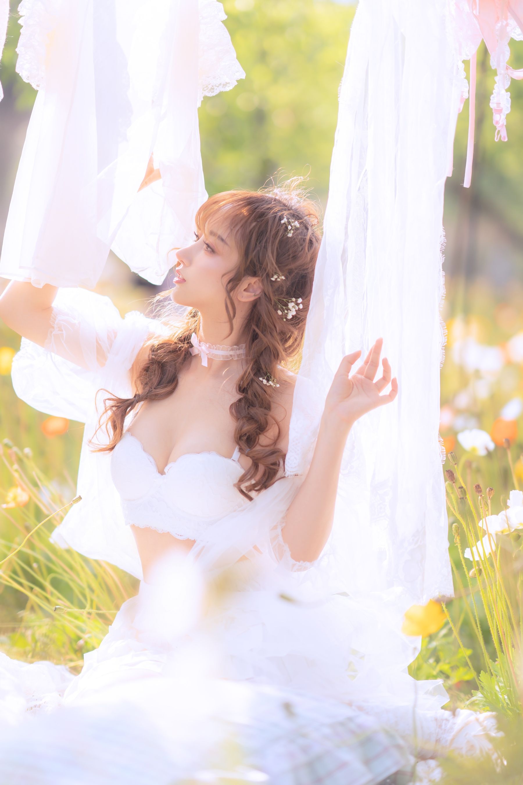 過期米線線喵] 夏日限定 曬衣服