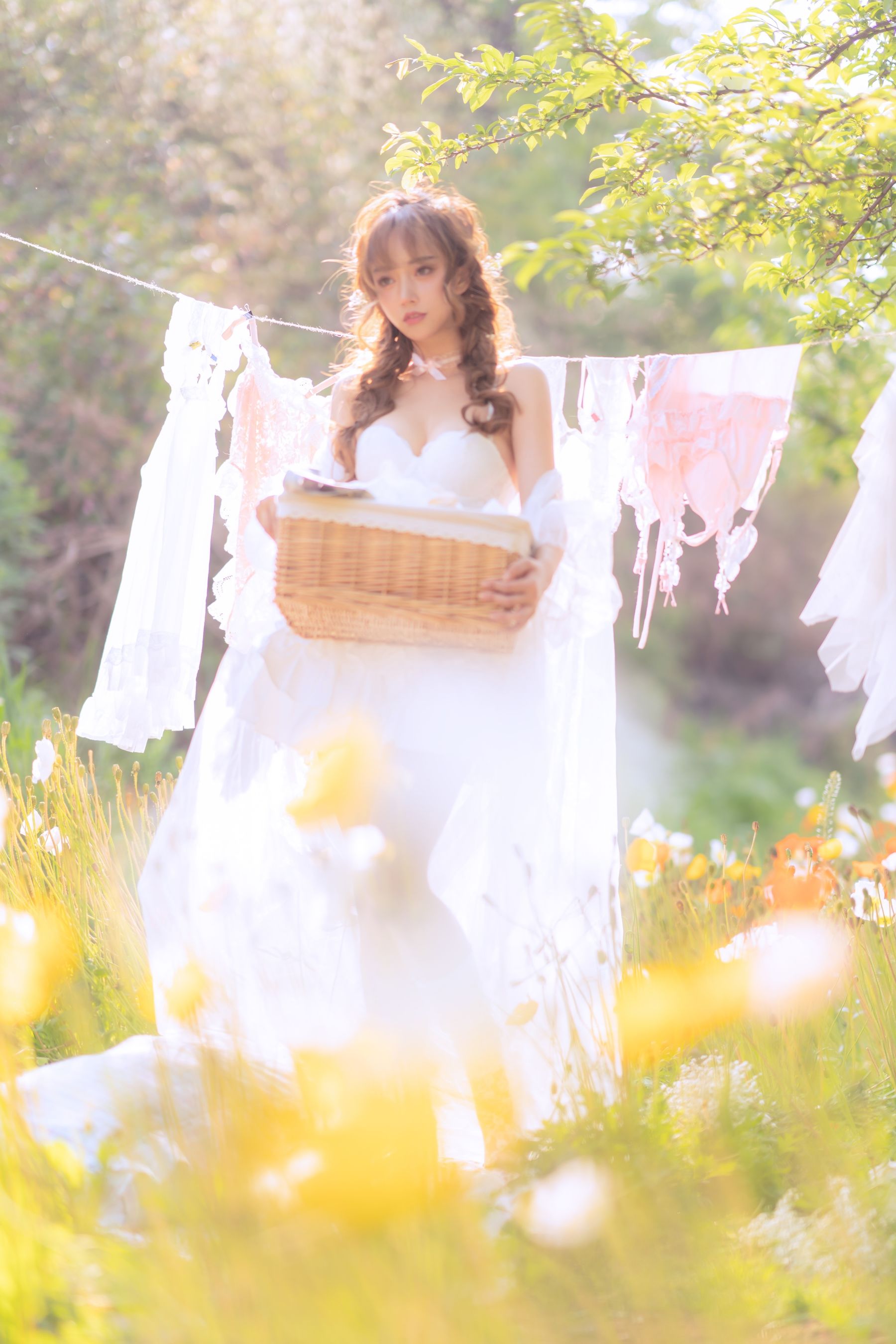 過期米線線喵] 夏日限定 曬衣服