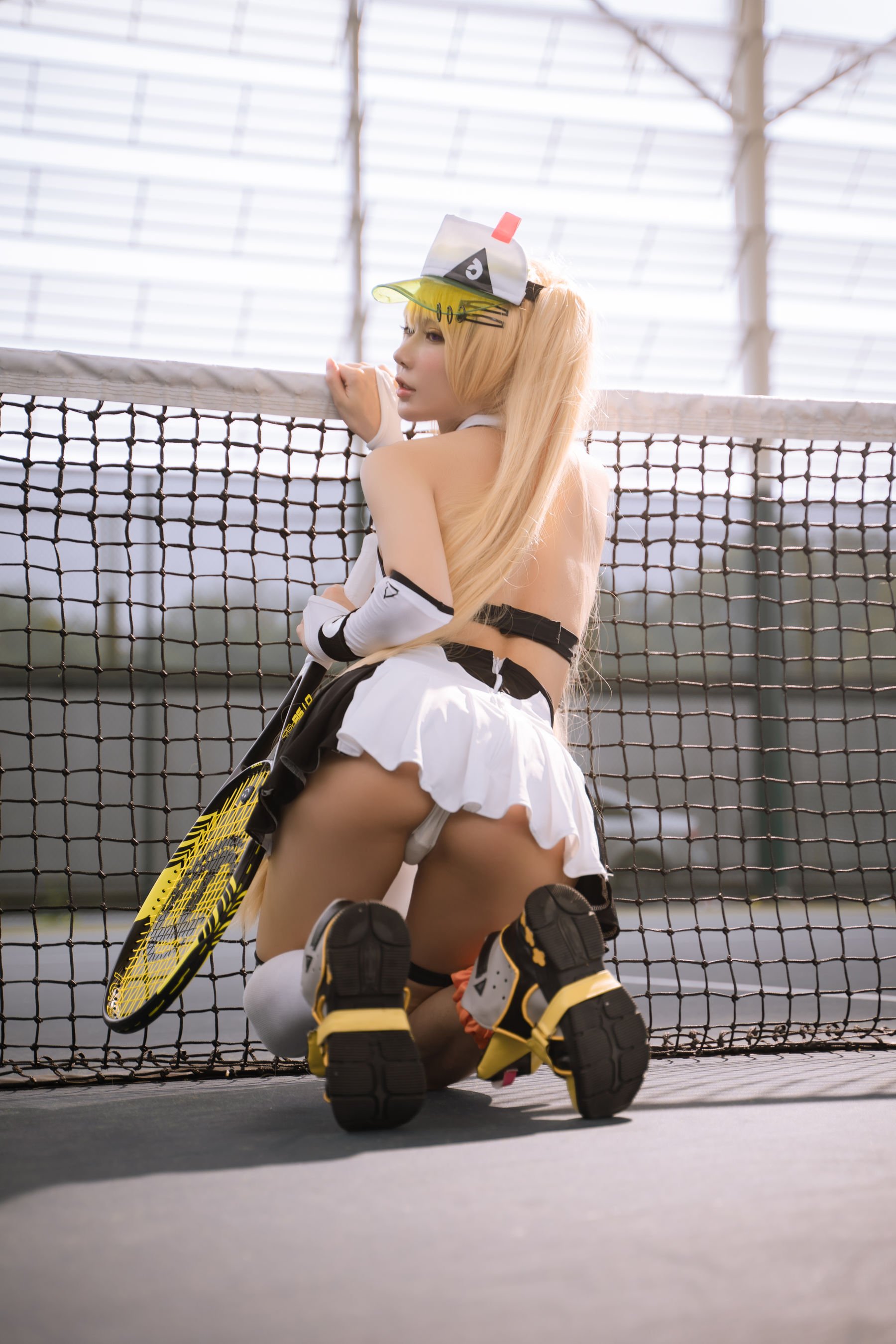 อาเปา เป็น กระต่าย娘] ชุดเทนนิส เบคกี้