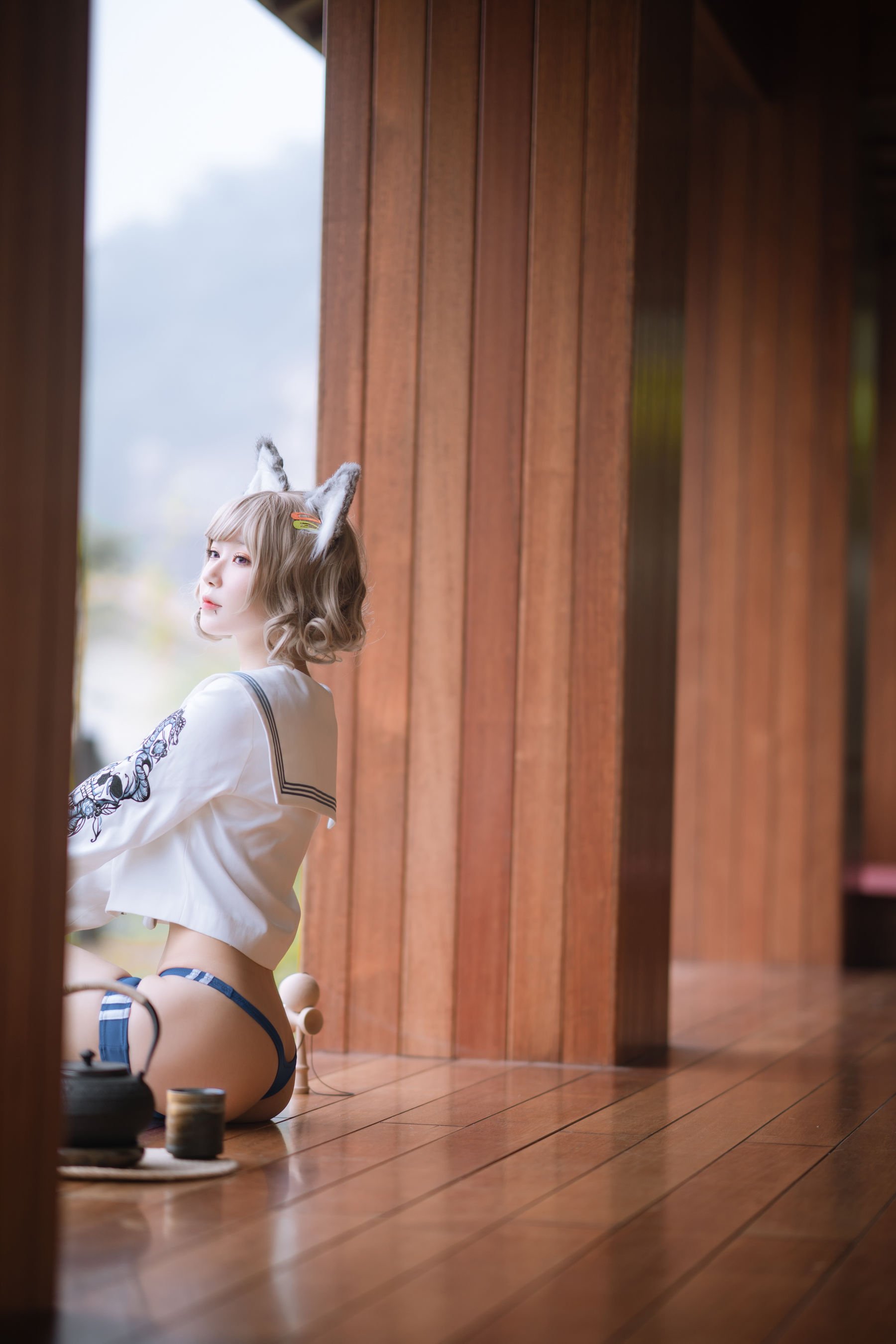 A Bao is also a Bunny Girl] X-shaped Gymnastics Uniform