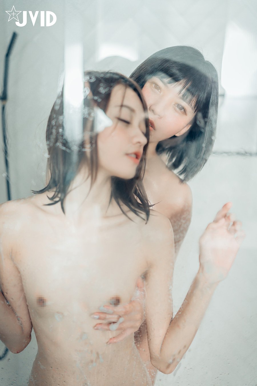 JVID 果寶寶X妍妍 - 姐妹的体液 ギャラリー