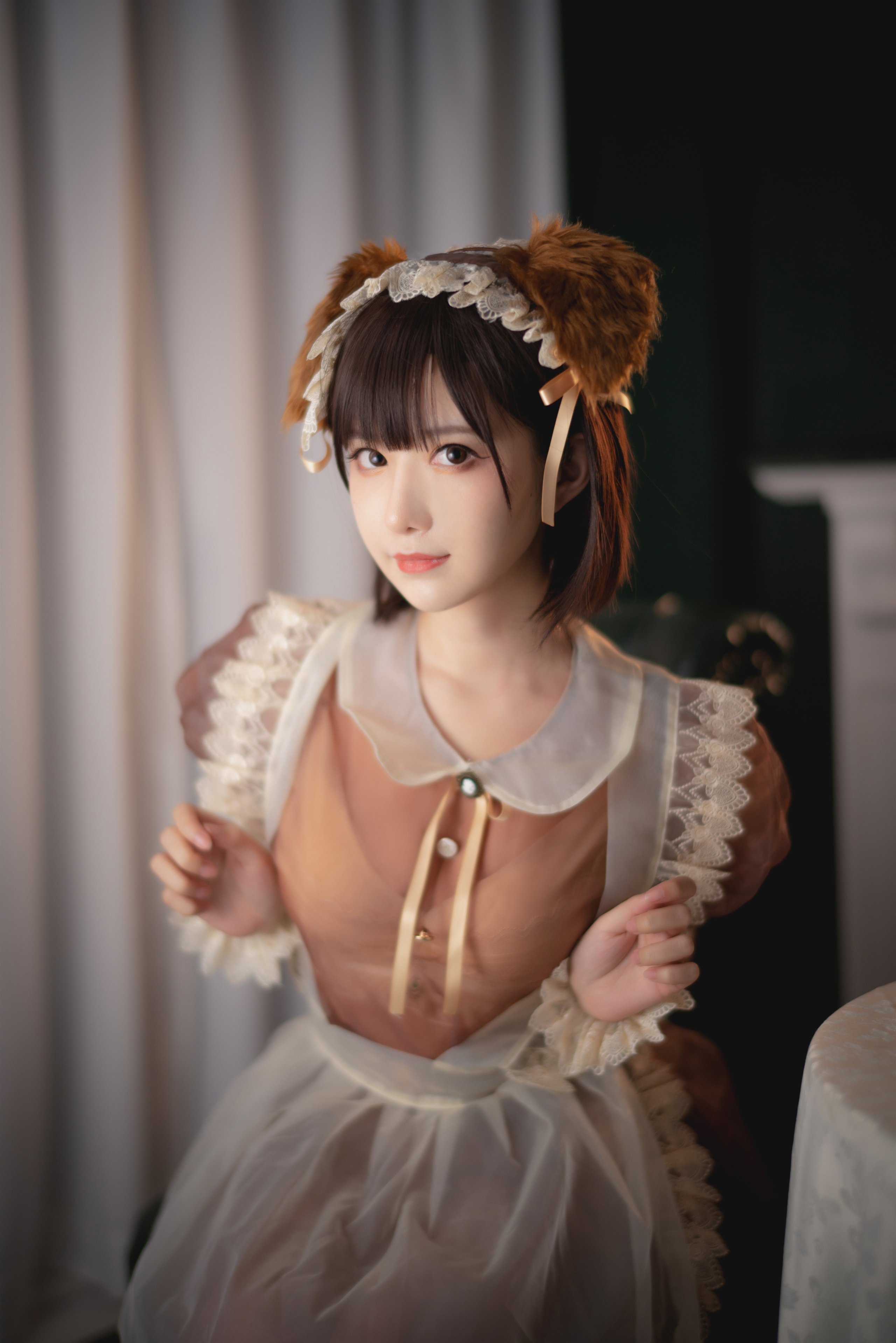 シカ小鹿鹿] 透明メイド