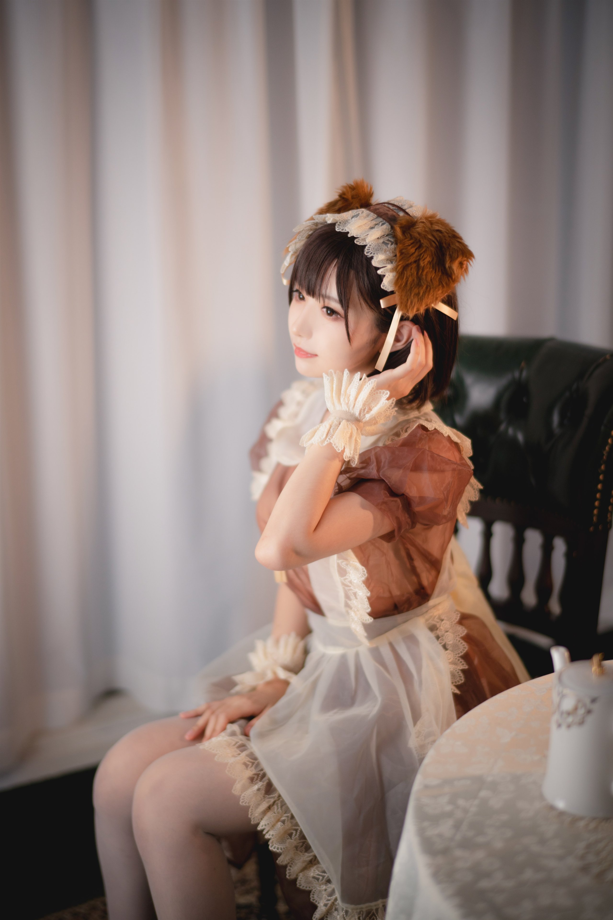 シカ小鹿鹿] 透明メイド