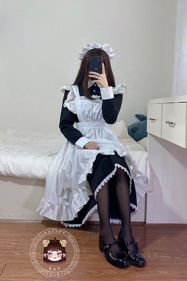 仙仙桃-女僕白絲+敦煌仙女