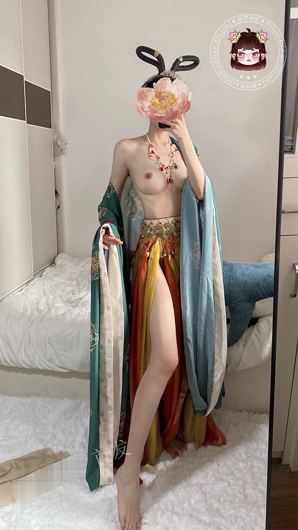 仙仙桃-女僕白絲+敦煌仙女