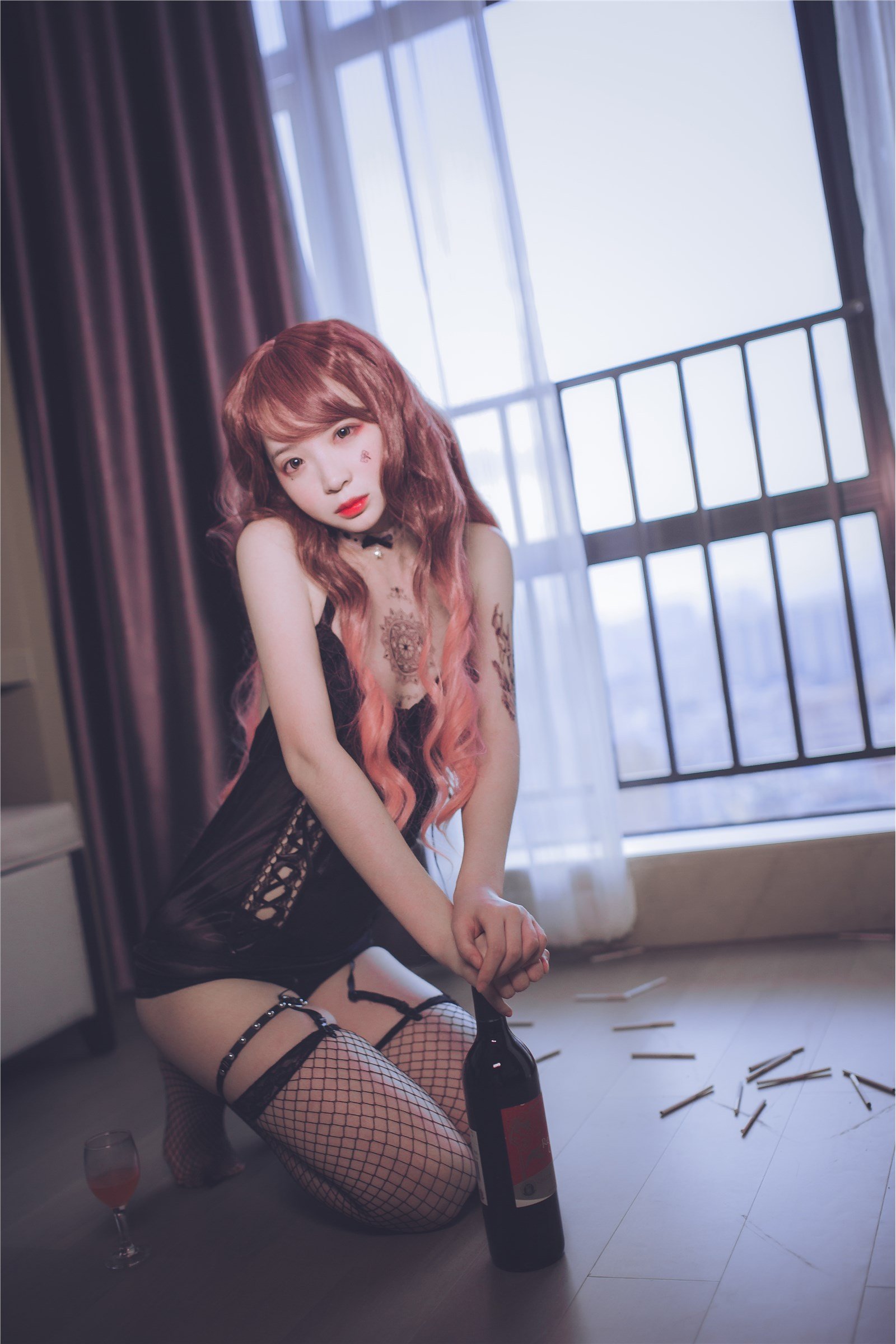 Feng Mao SS - Tất đai đen