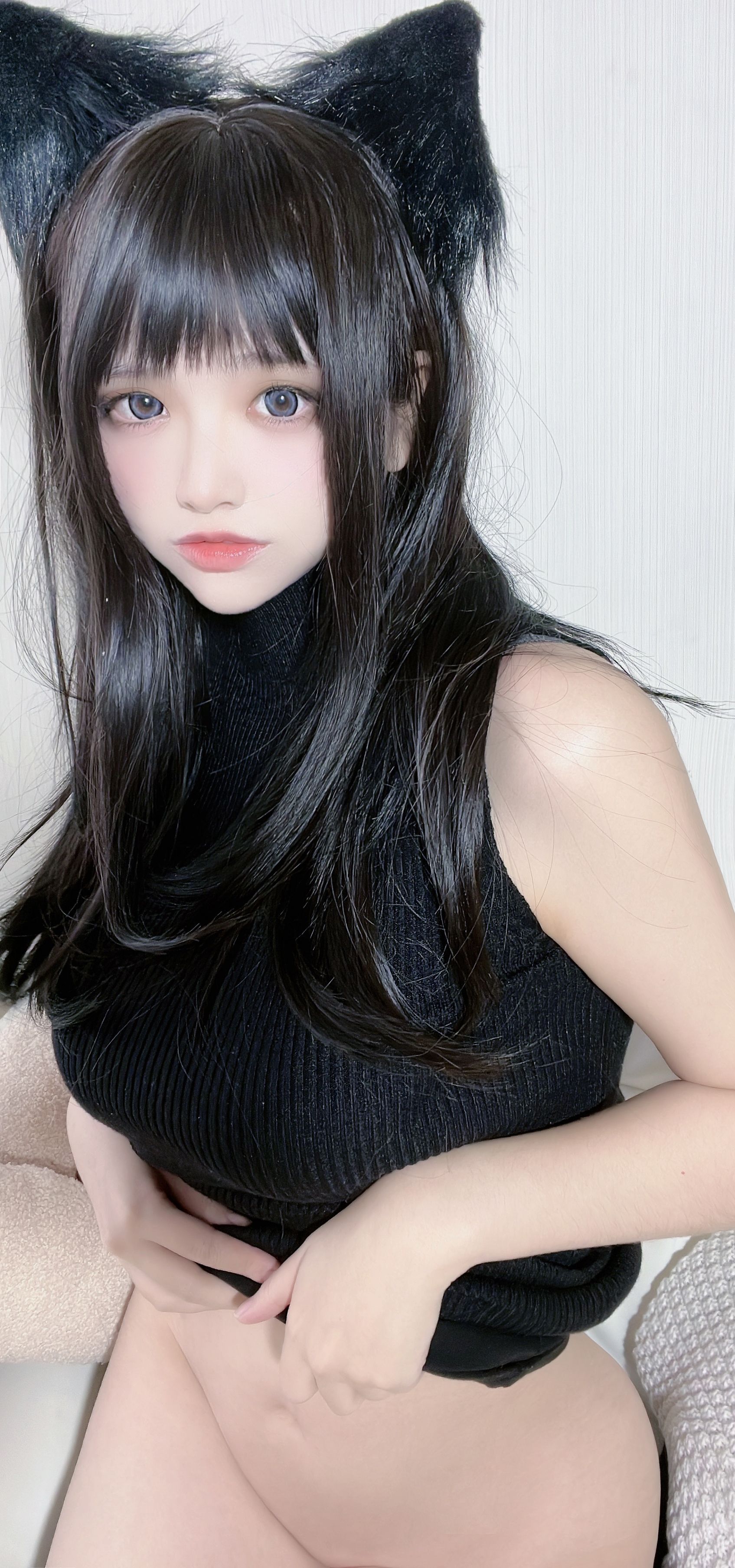 Phong Mèo SS - Áo len đen