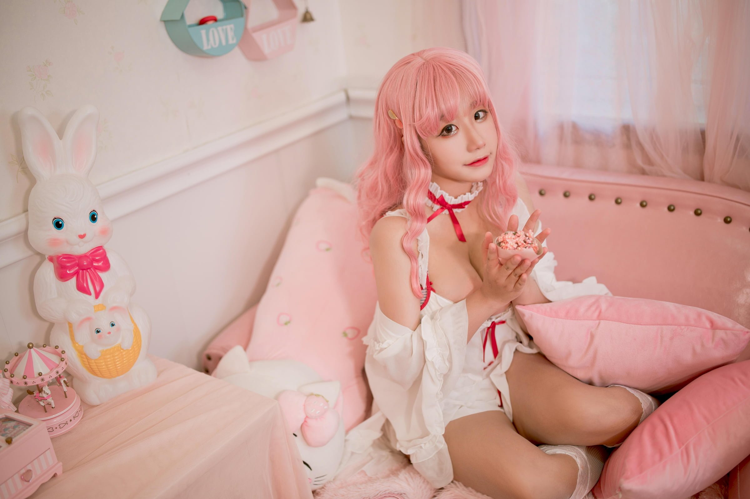 Mù Zero Mu0 - Số 17 Tamamo Mae Cosplay