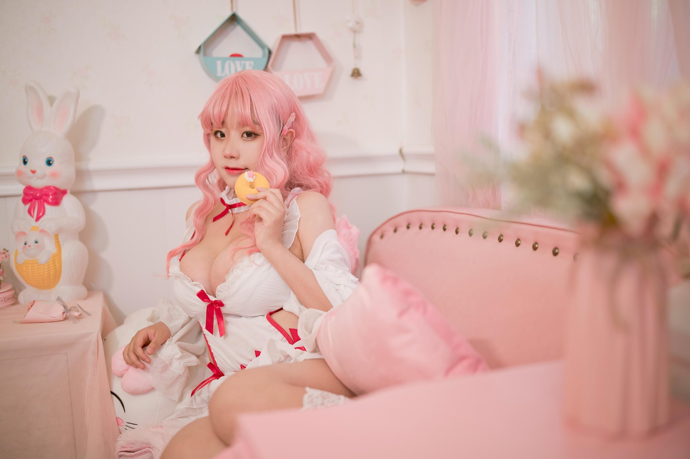 Mù Zero Mu0 - Số 17 Tamamo Mae Cosplay