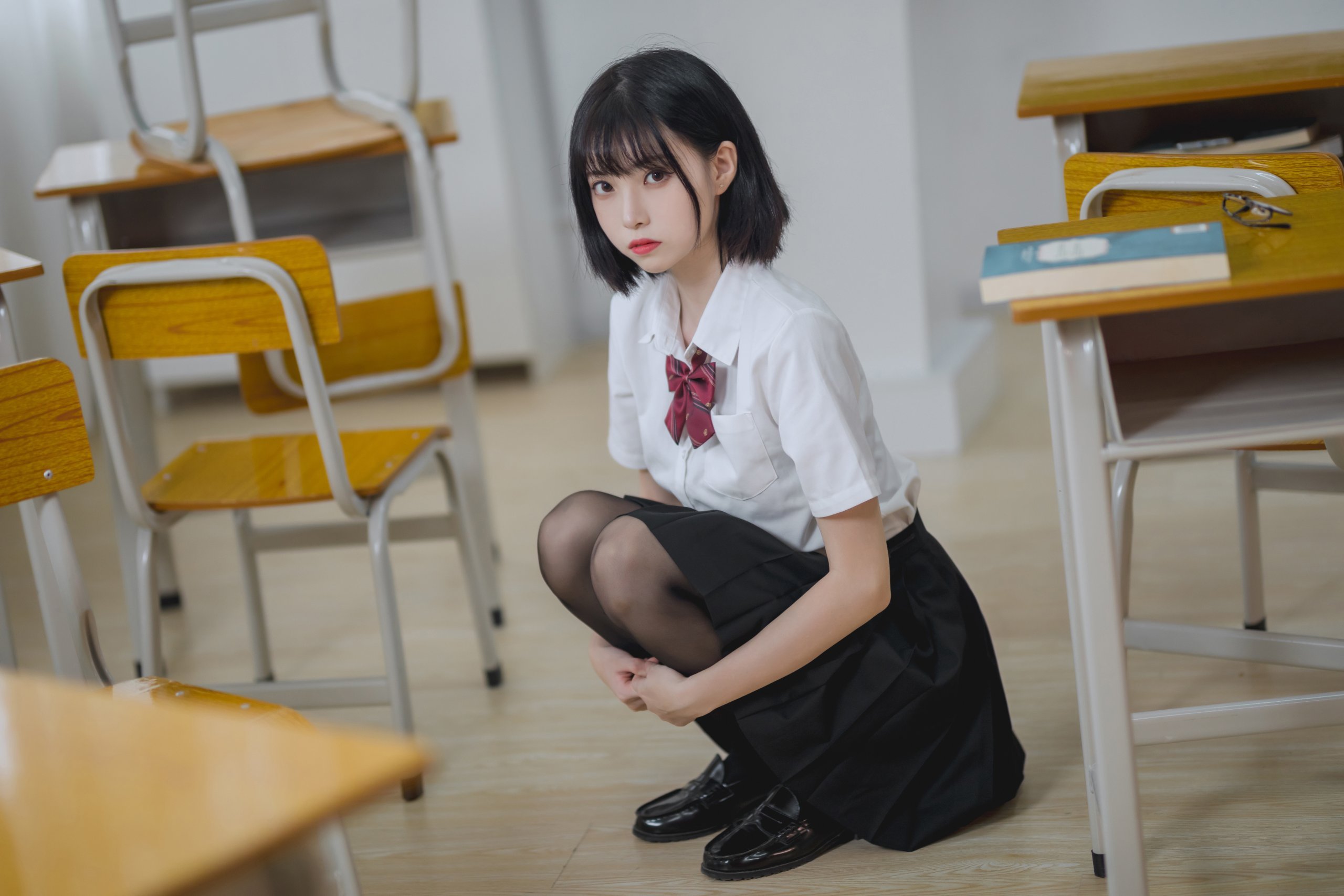Xu Lan - Classroom JK Black Silk