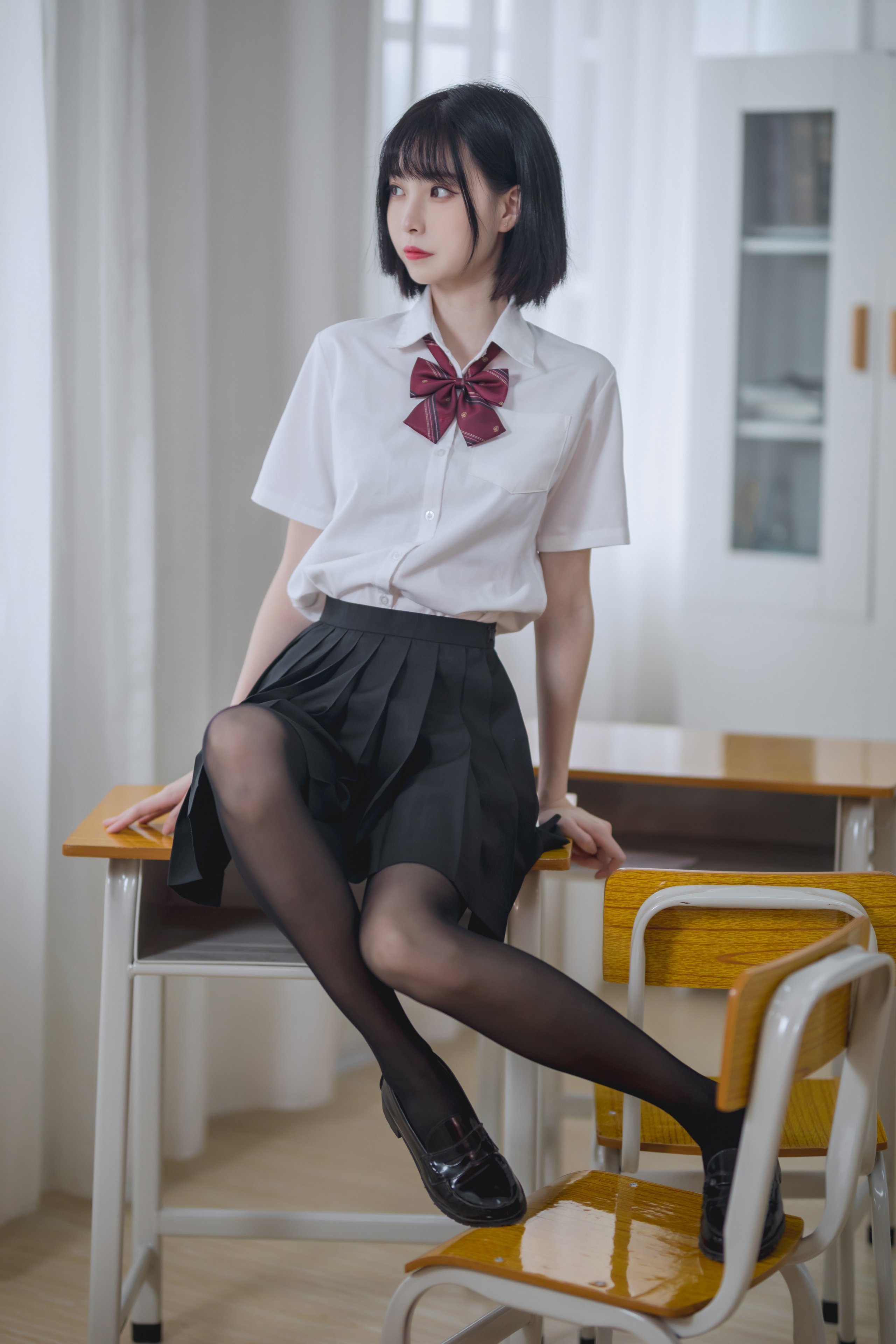 Xu Lan - Classroom JK Black Silk